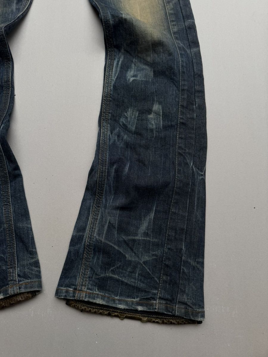 Japanese Brand Jbaffwe lace up flare jeans Size US 26 / EU 42 - 3 Thumbnail
