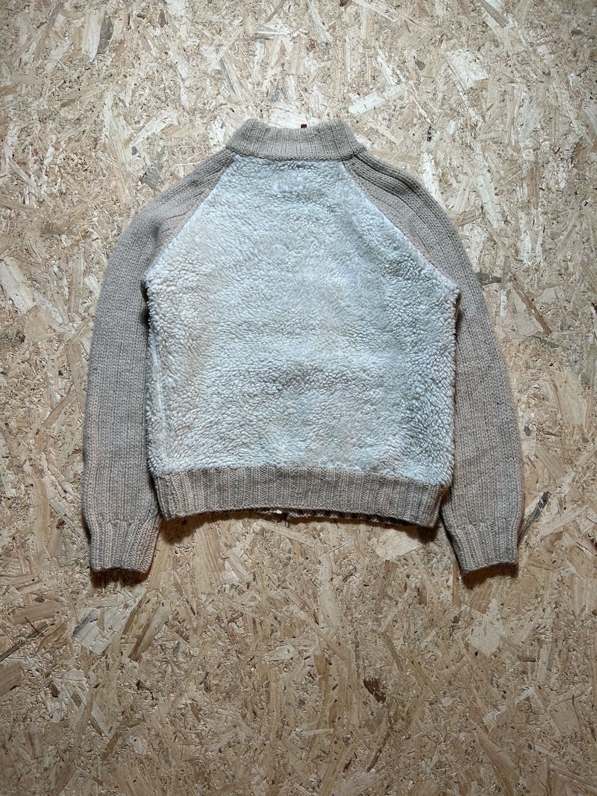 291295=Homme 291295 Homme Fleece Zipper Jacket Size US M / EU 48-50 / 2 - 5 Thumbnail