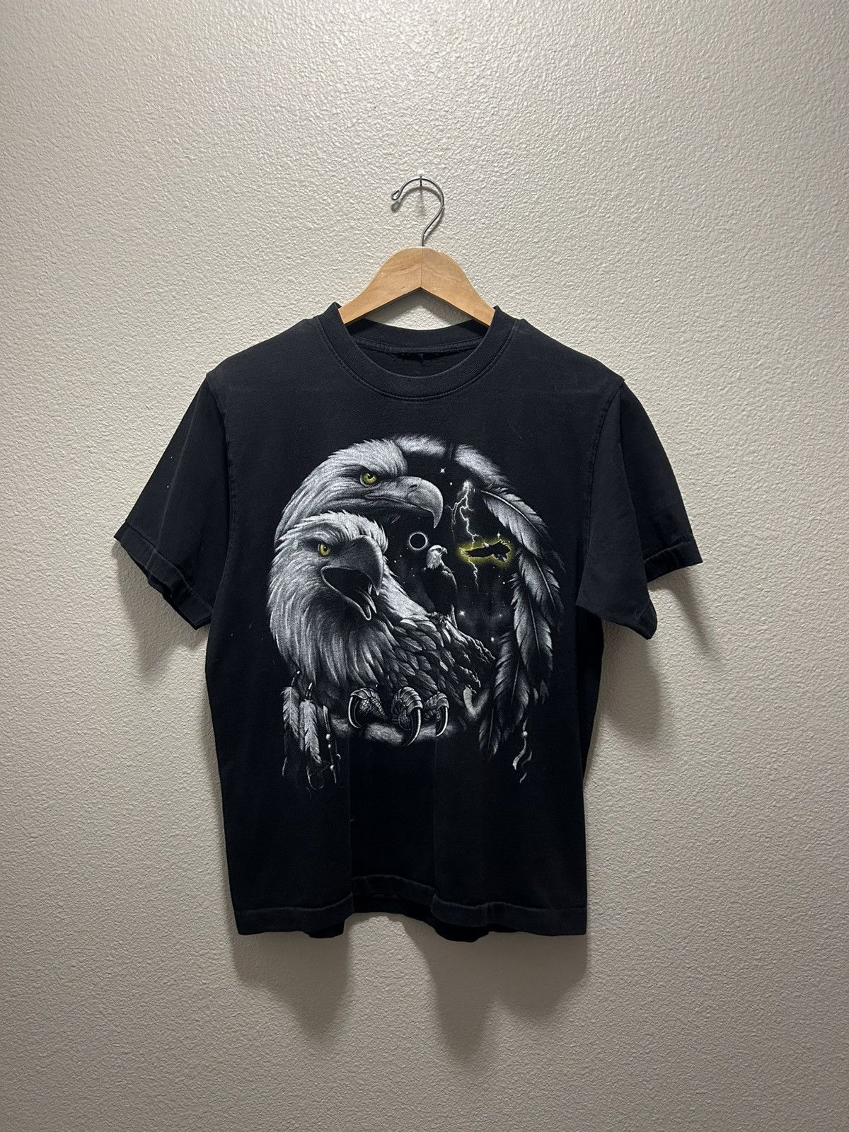 Vintage Vintage Eagle Graphic T-Shirt Size US M / EU 48-50 / 2 - 1 Thumbnail