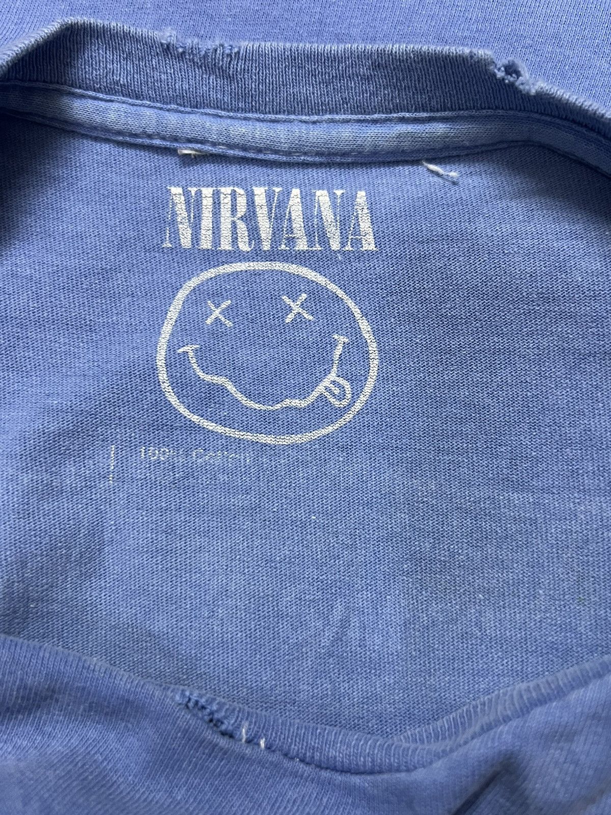 Band Tees Vtg y2k nirvana nevermind pinhole style tee Size US XL / EU 56 / 4 - 7 Thumbnail