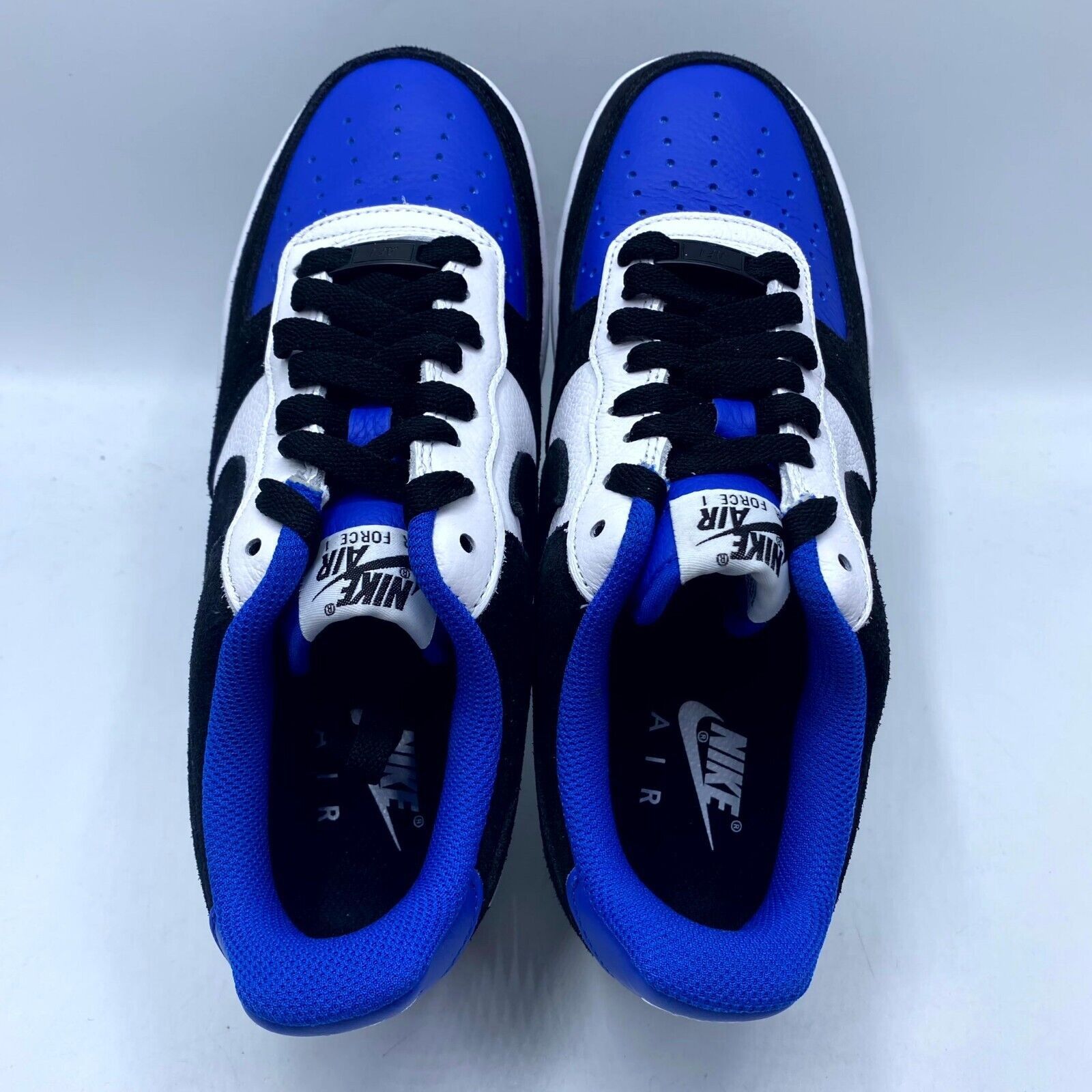 Nike NEW Nike By You Lace Up BlackBlue Sneaker Men's DN4162-991 Size US 6.5 / EU 39-40 - 6 Thumbnail