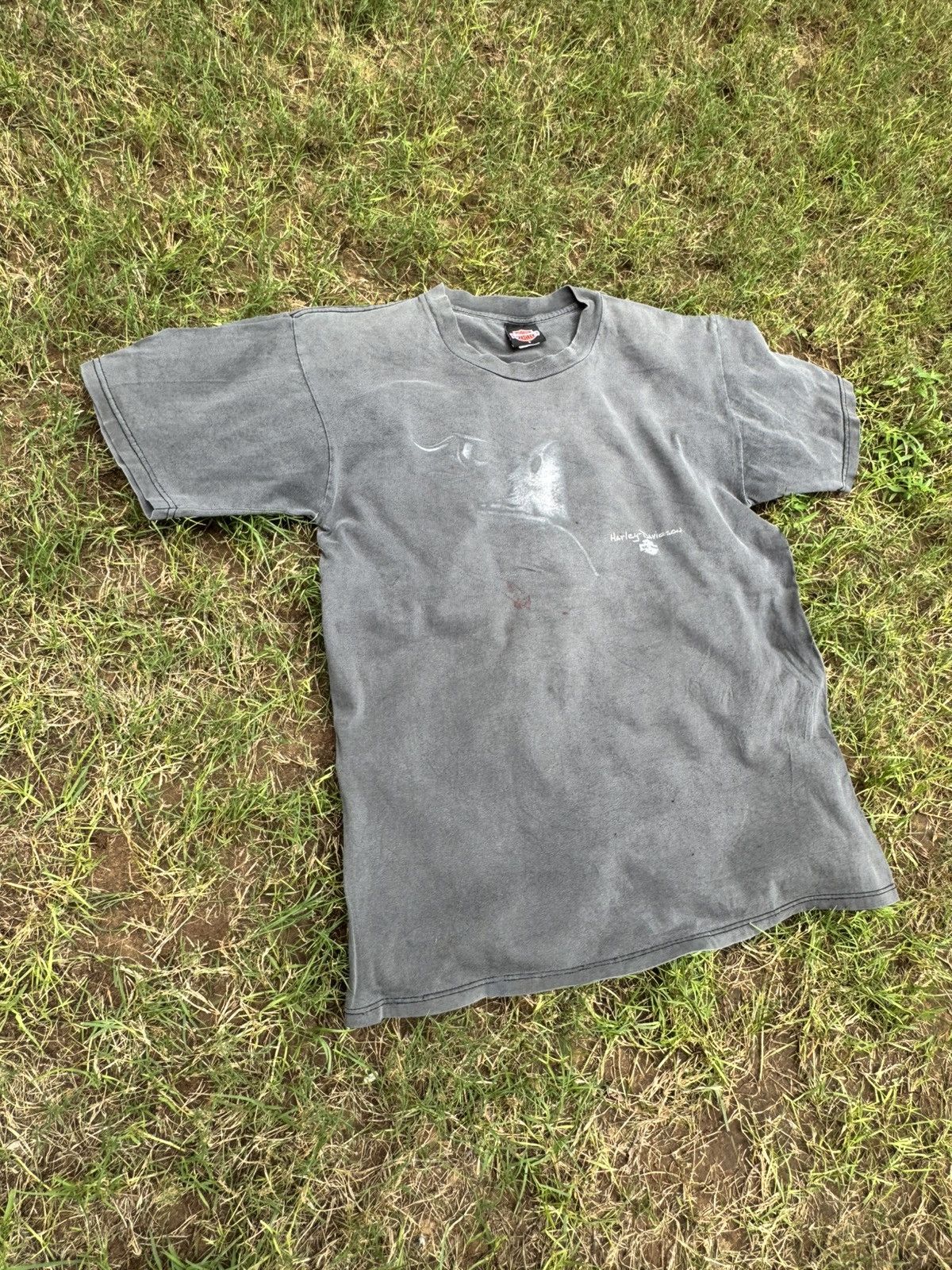 Harley Davidson VTG Harley Davidson Flaming Gorge T-shirt Size US L / EU 52-54 / 3 - 4 Thumbnail