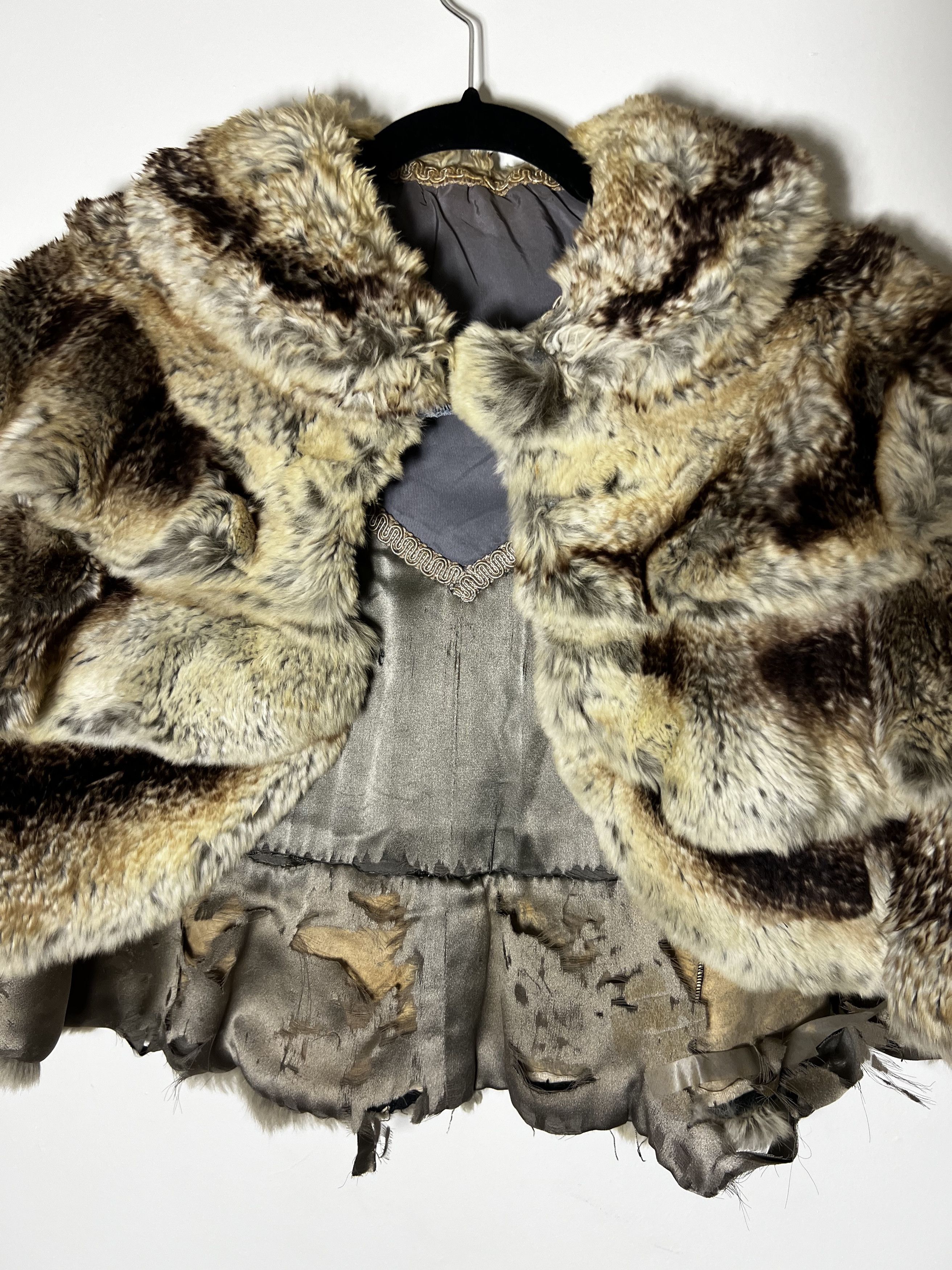 Other × Vintage Vintage 1920's-1930's Chinchilla Fur Stole Wrap - Cape Size ONE SIZE - 5 Thumbnail