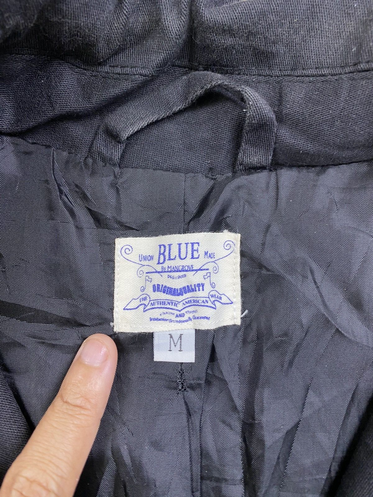 If Six Was Nine × Vintage Vintage BLUE Japan By Mangrove American Flag Coach Jacket Size US M / EU 48-50 / 2 - 9 Thumbnail