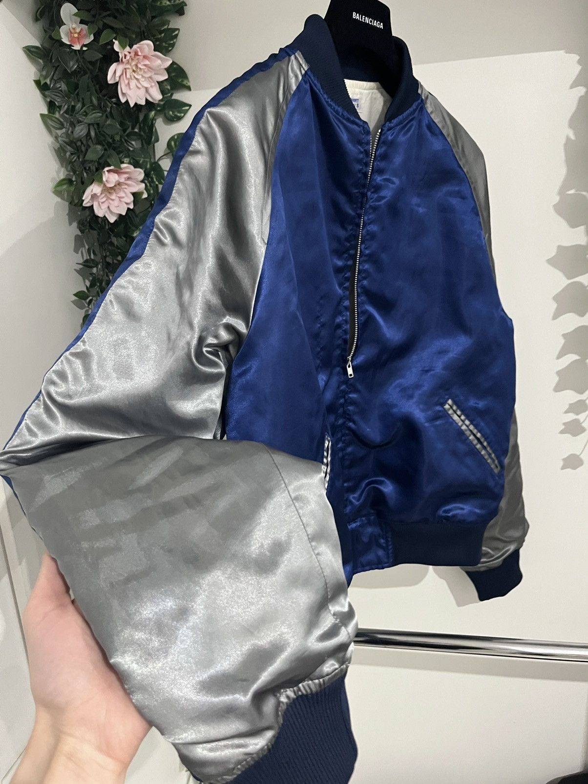 Comme des Garcons SHIRT AW2017 Runway Comme Des Garcons Shirt Boys Bomber Jacket Size US L / EU 52-54 / 3 - 3 Thumbnail