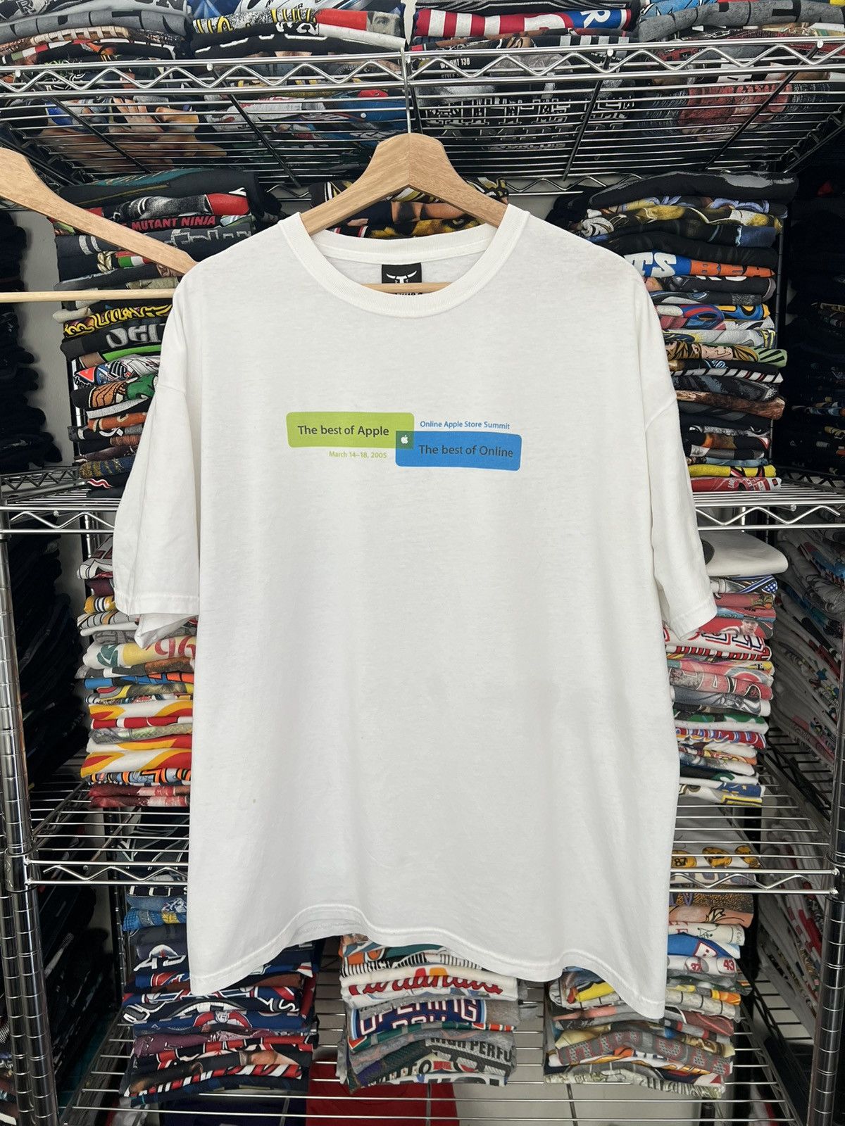 Apple 2005 The Best of Apple Online Store Summit Computer Tee Size US XL / EU 56 / 4 - 4 Thumbnail
