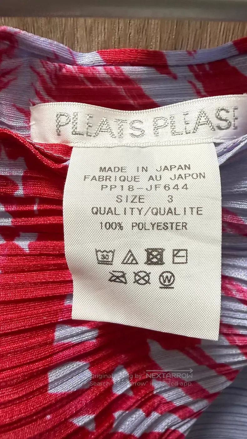 Issey Miyake Issey Miyake size:3 Red Pants Size 31" - 8 Thumbnail