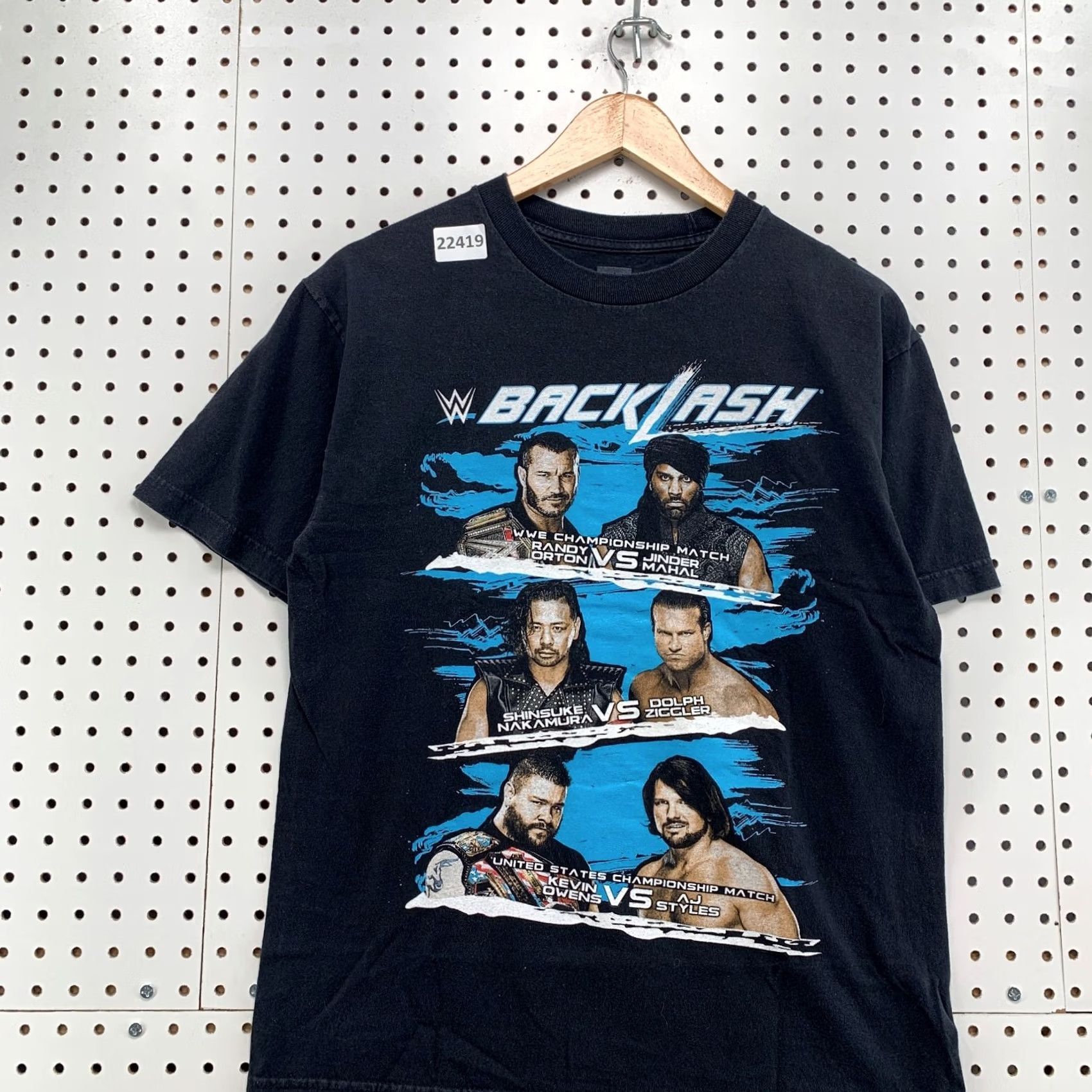 Vintage WWE Shirt Back Lash I WAS THERE WWF WCW Short SLeeve Adult Medium Black Size US M / EU 48-50 / 2 - 5 Thumbnail