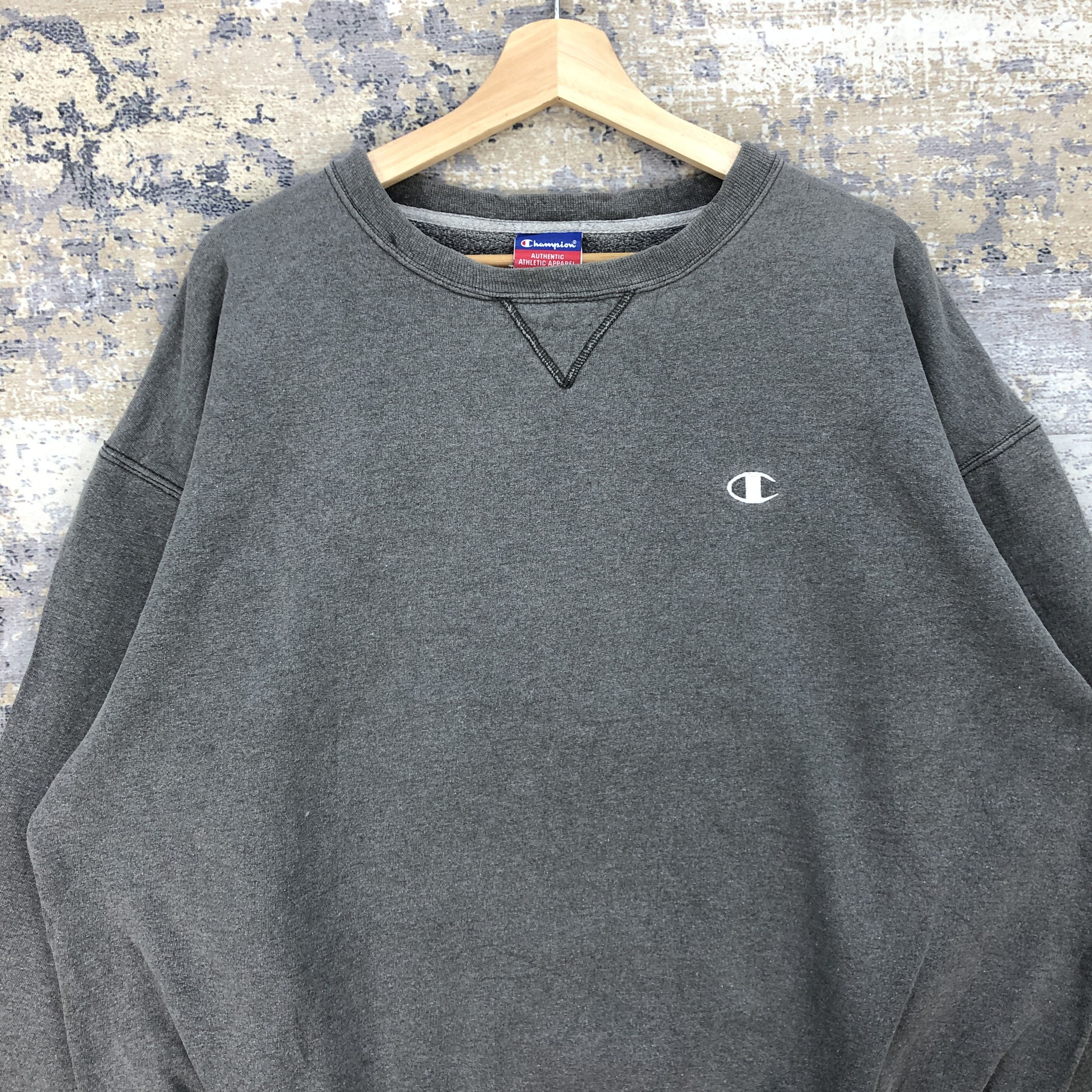 Champion Vintage Y2K Champion Sweater Champion Streetwear Sweatshirt Size US XXL / EU 58 / 5 - 2 Thumbnail