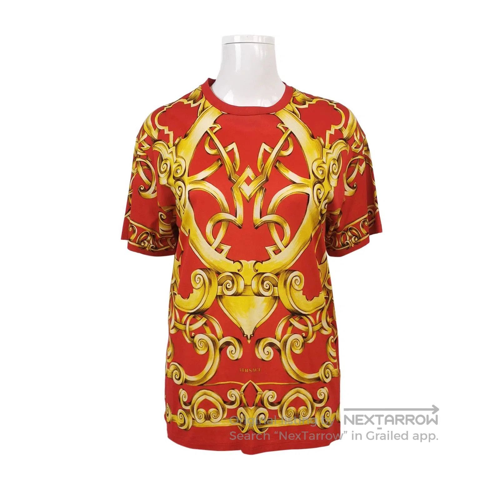 Versace Versace Cotton Colorblock Short-Sleeve T-Shirt. Size US S / EU 44-46 / 1 - 1 Thumbnail