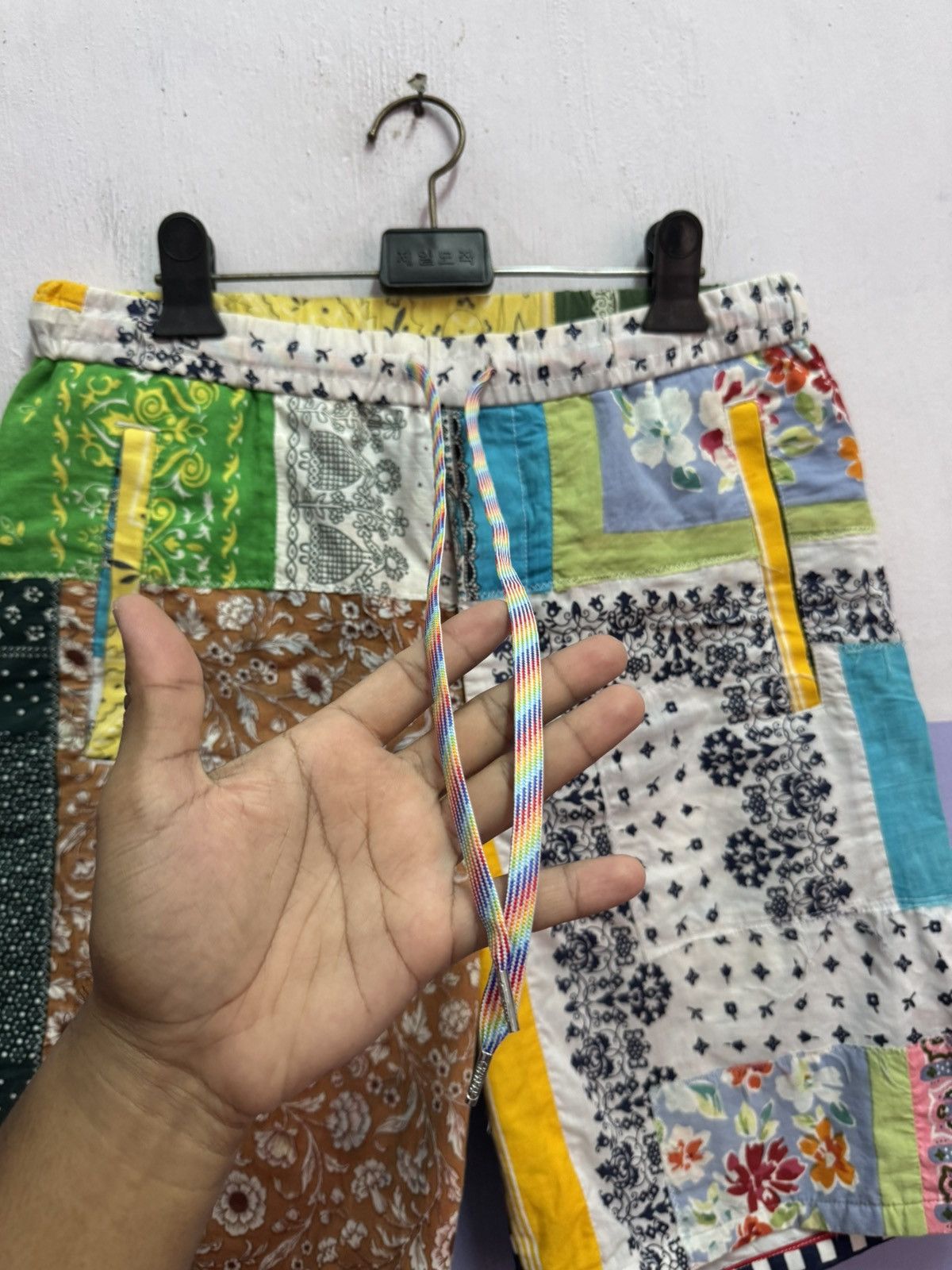 Japanese Brand Seveskig Bandana Patchwork Pants Size US 31 - 7 Thumbnail
