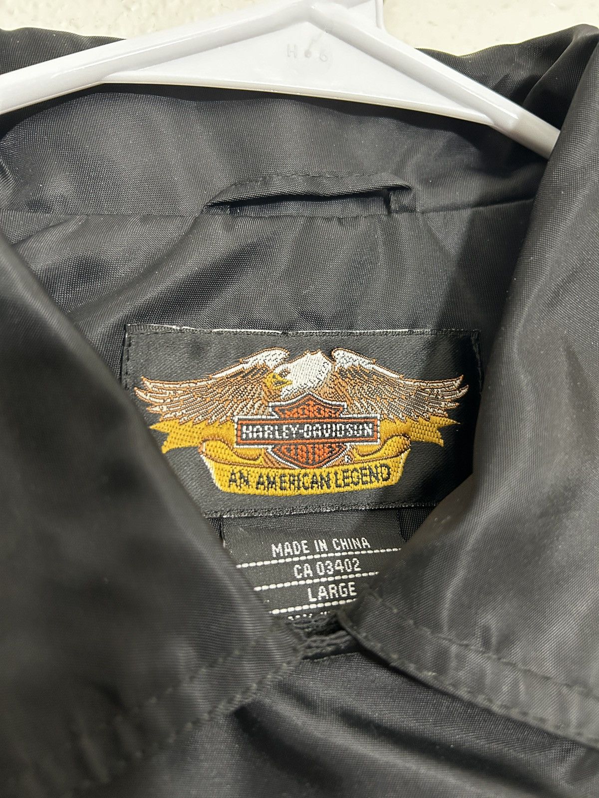 Harley Davidson × Japanese Brand × Supreme Harley Davidson Nylon Biker Jacket Size US S / EU 44-46 / 1 - 3 Thumbnail