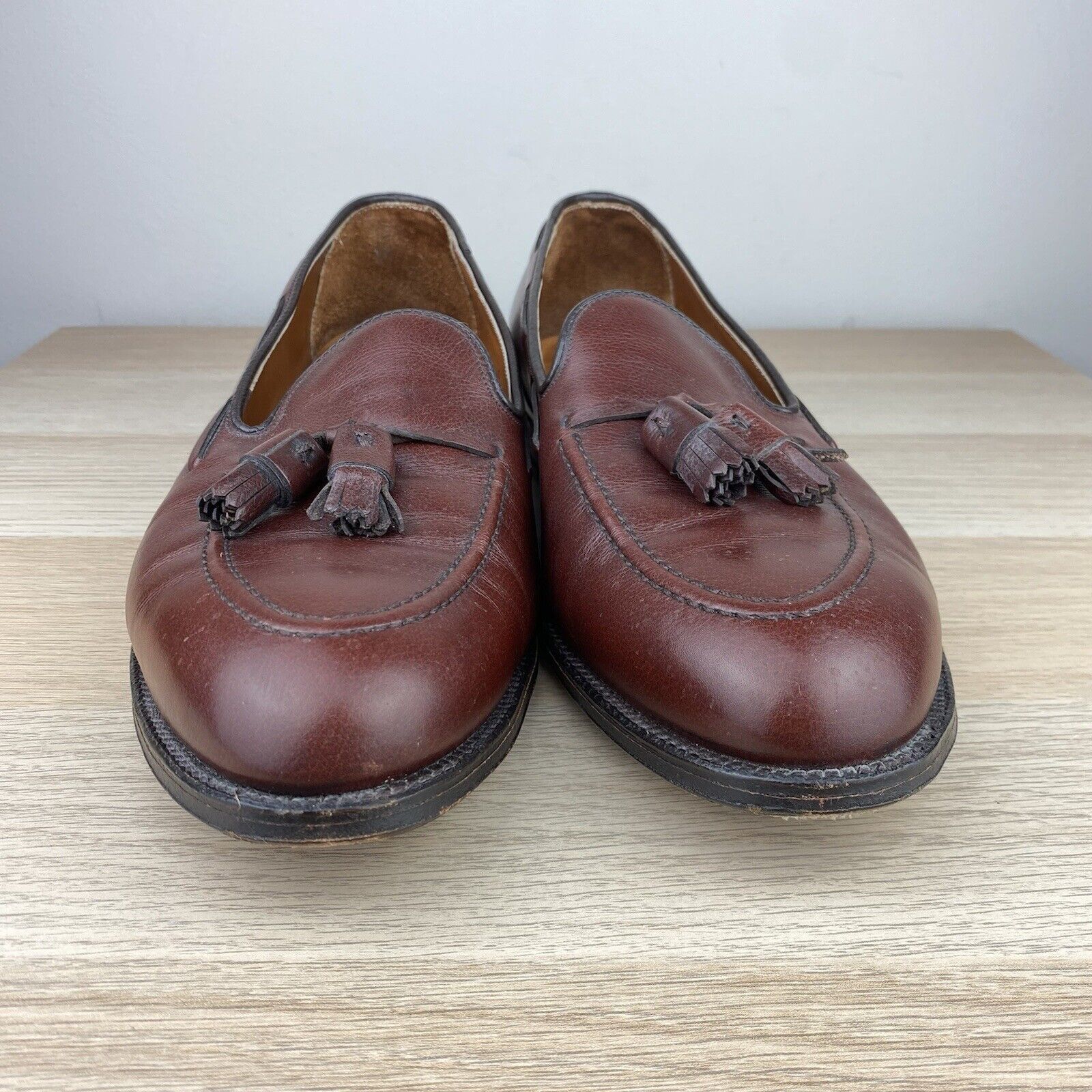 Alden Vintage Alden 668 Eljoy Tassel Slip On Loafer Leather 11.5 Size US 11.5 / EU 44-45 - 3 Thumbnail