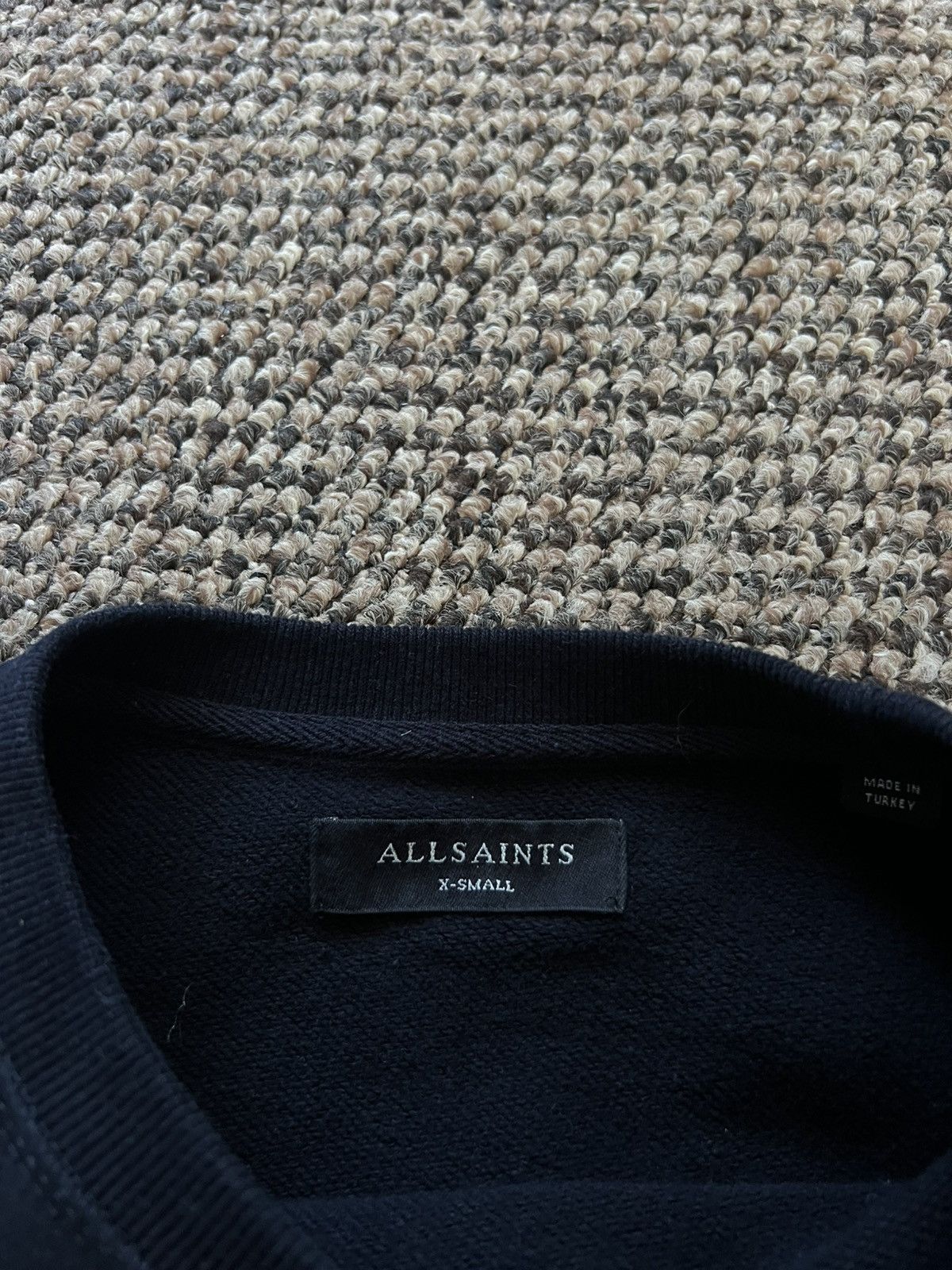 Allsaints All Saints Raven Crew Sweatshirt Crewneck Old Money Luxury Size US S / EU 44-46 / 1 - 4 Thumbnail