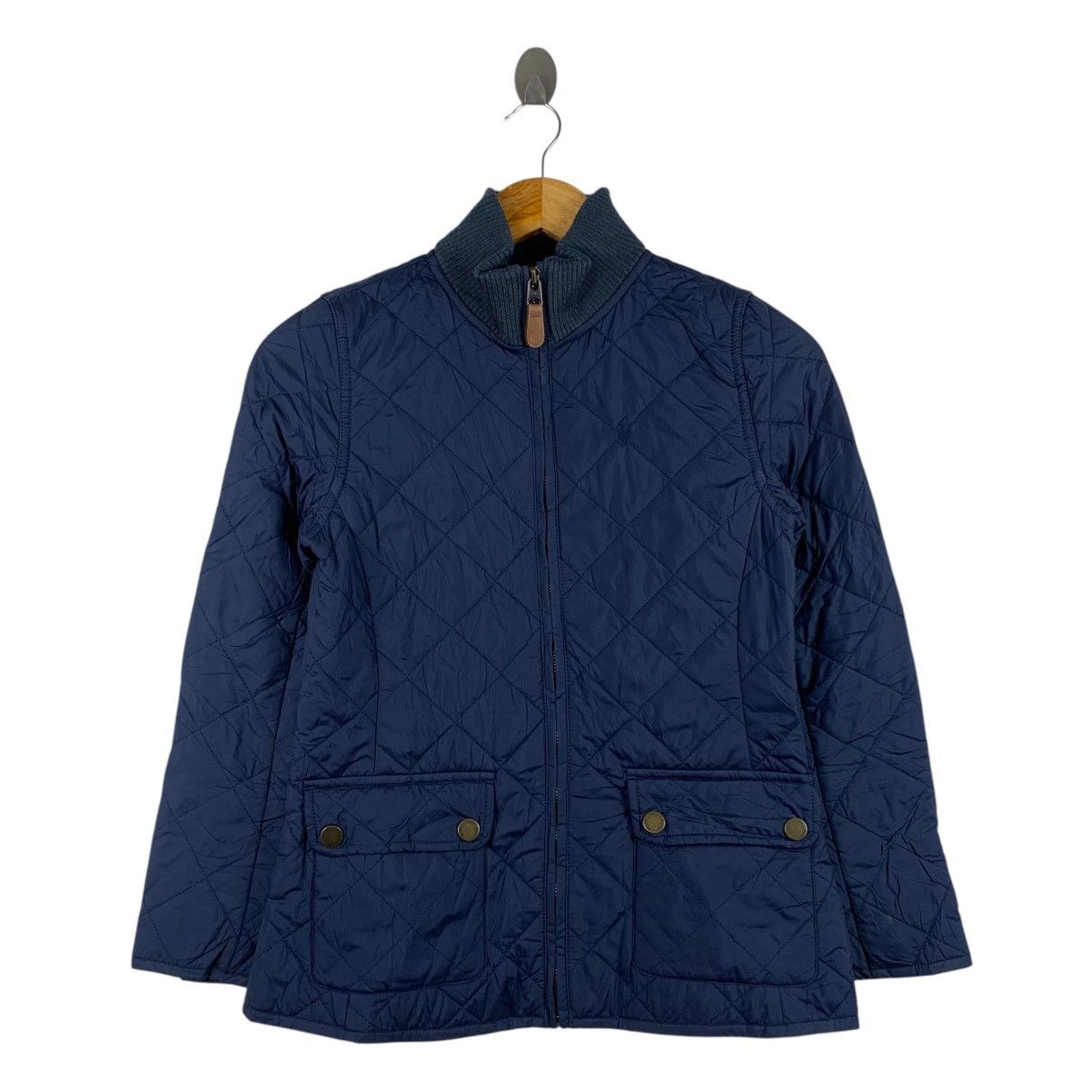 Ralph Lauren RALPH LAUREN Full Zipper Quilted Bomber Jacket Size XS / US 0-2 / IT 36-38 - 1 Thumbnail