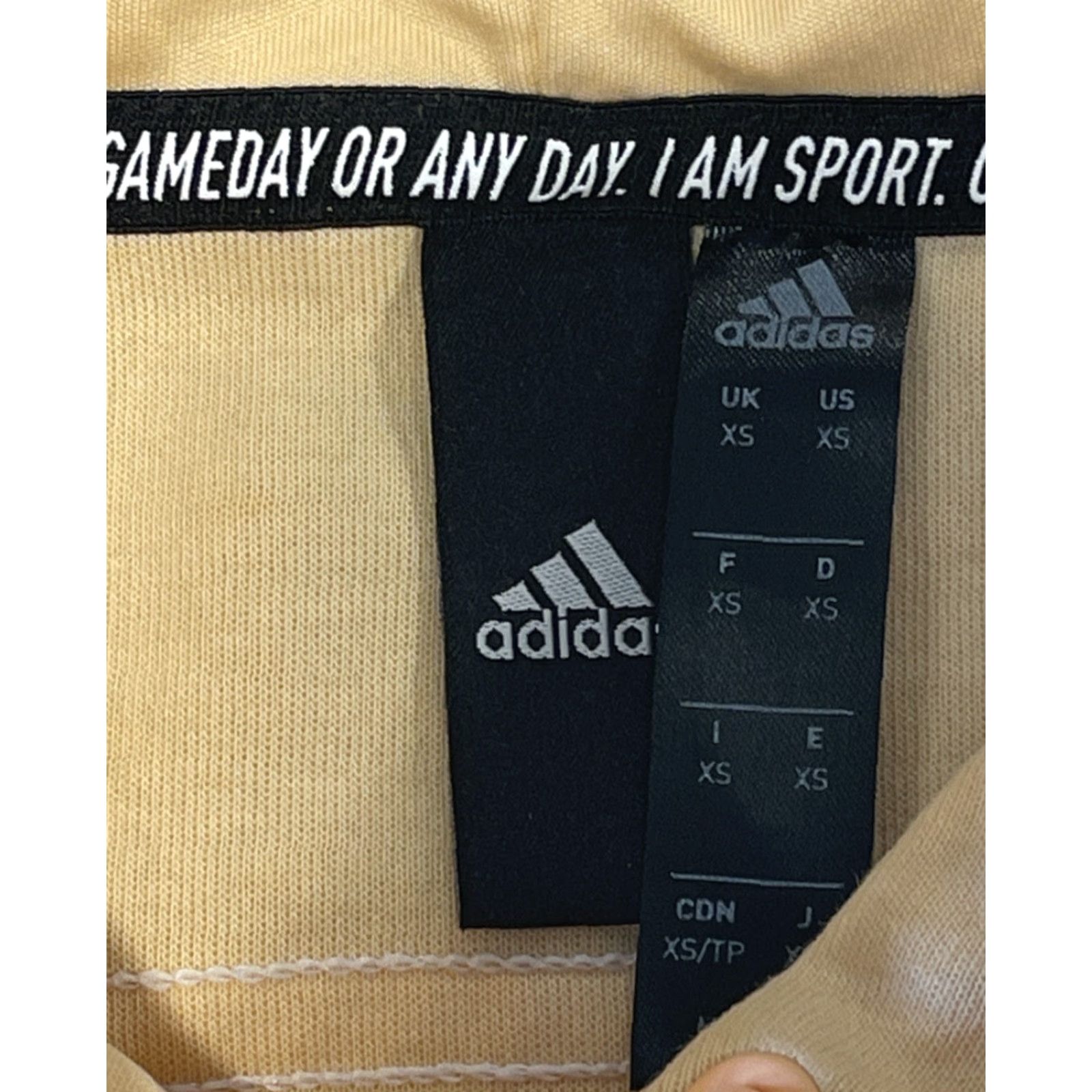 Adidas Adidas x Peloton Hoodie Extra Small Light Orange Size XS / US 0-2 / IT 36-38 - 3 Thumbnail