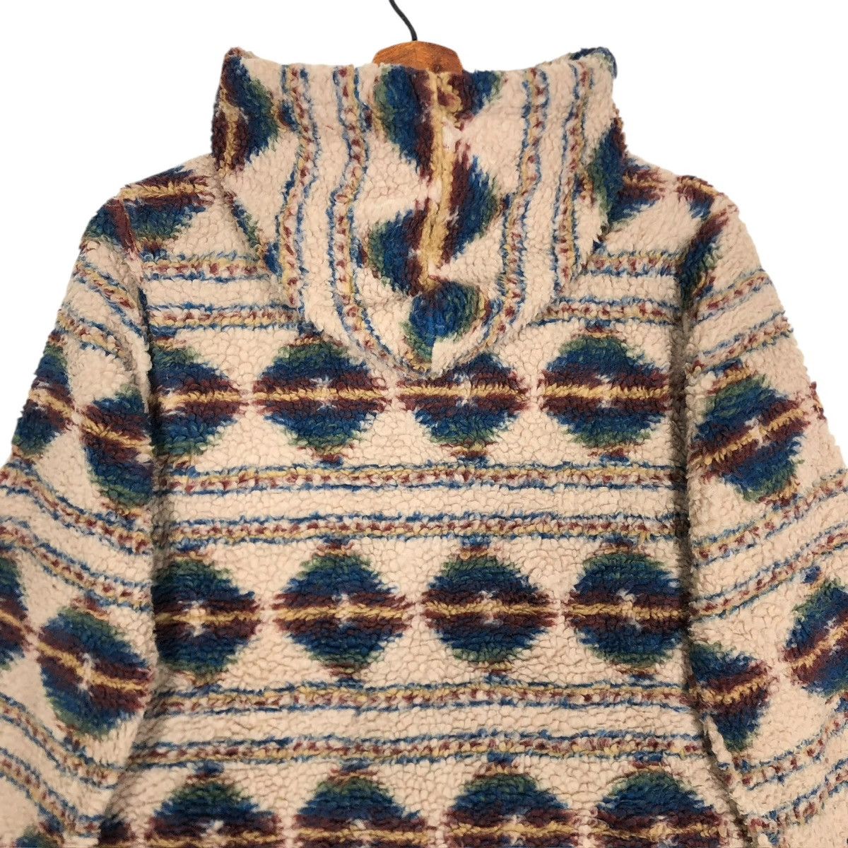 Vintage Beams Heart Fleece Jacket: Japanese Hoodie, Full Zip