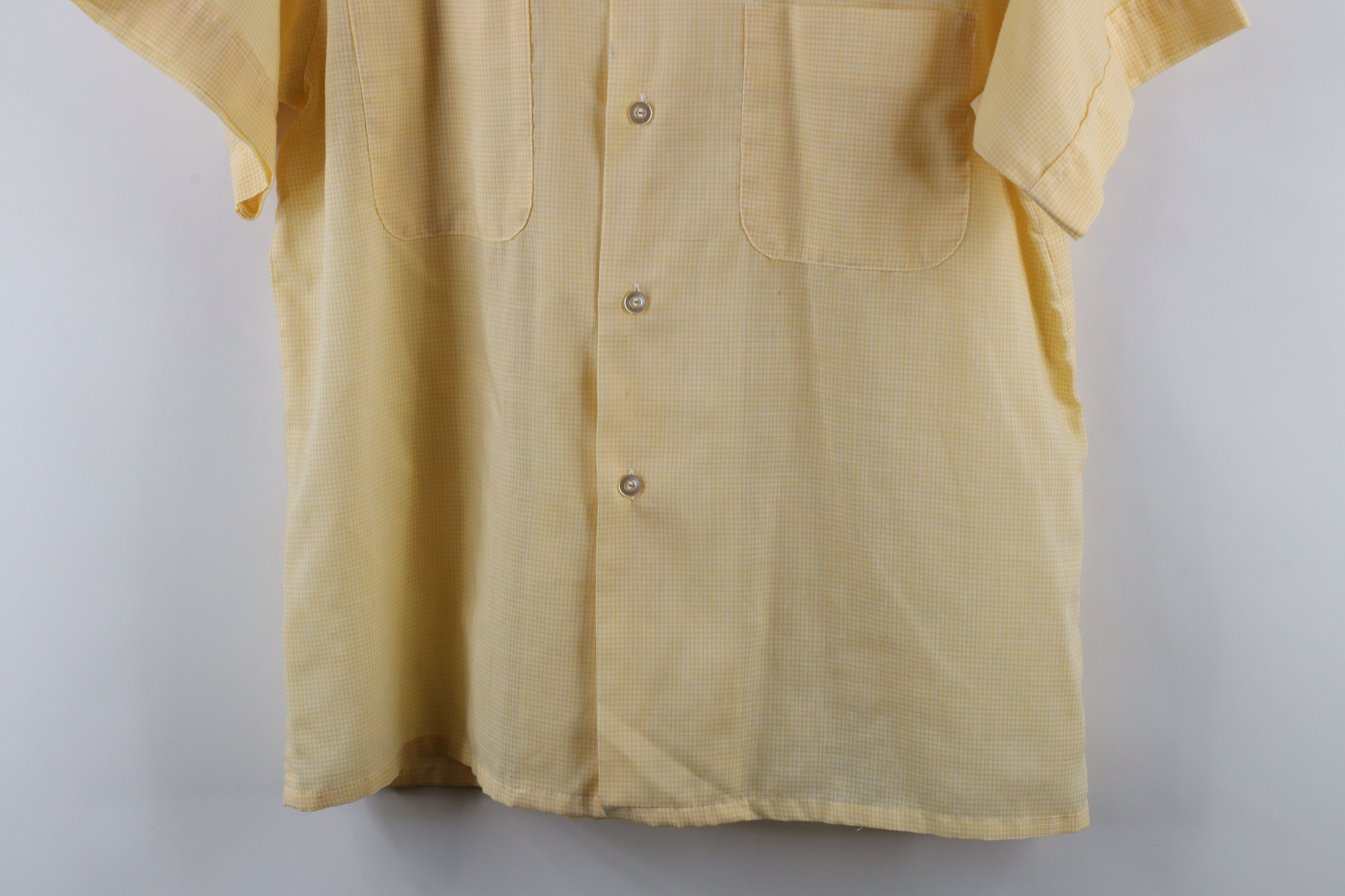 Vintage Vintage 50s 60s Rockabilly Looped Collar Button Shirt USA Size US M / EU 48-50 / 2 - 3 Thumbnail