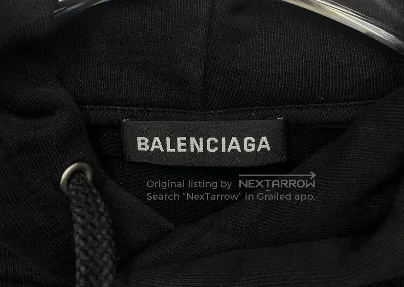 Balenciaga Balenciaga Black Coca-Cola wave print logo hooded sweatshi Size US S / EU 44-46 / 1 - 3 Thumbnail