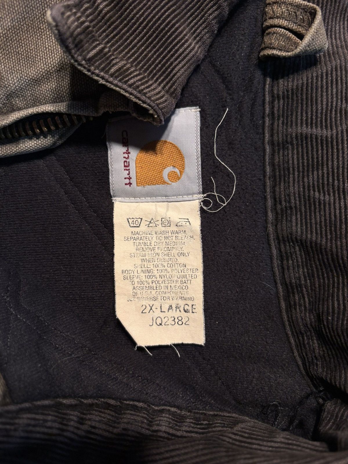 Carhartt Carhartt Sante Fe 90’s Duck Canvas Lined Workwear Jacket 2XL Size US XXL / EU 58 / 5 - 4 Thumbnail