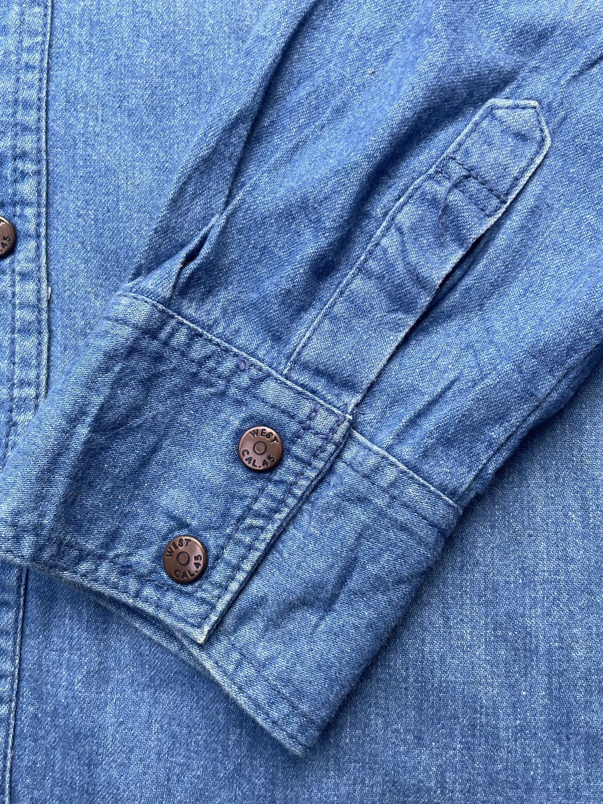 Acme Clothing Vintage Acme Western Denim Shirt Size US M / EU 48-50 / 2 - 13 Thumbnail