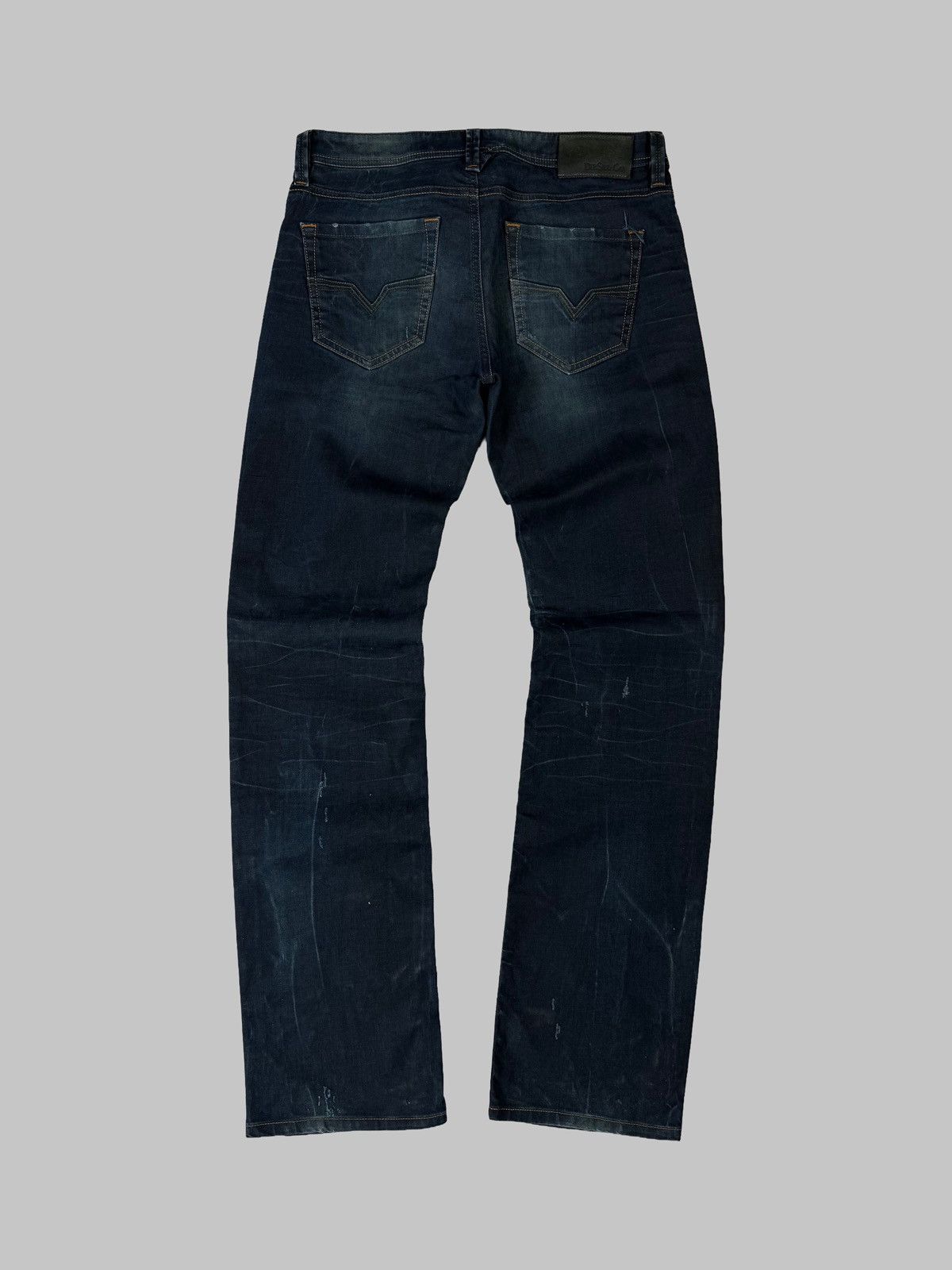 Diesel Diesel Larkee DNA Destresed Trapper Jeans Size US 31 - 2 Thumbnail