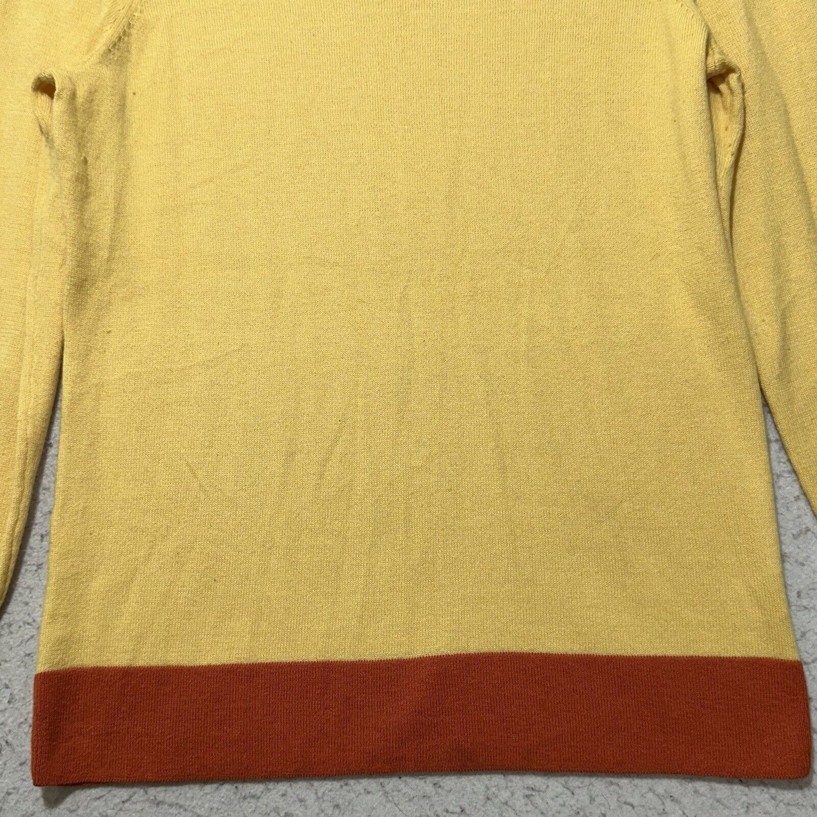 Other Talbots Petite MP Yellow Crewneck Pullover Sweater Angora Size M / US 6-8 / IT 42-44 - 5 Thumbnail