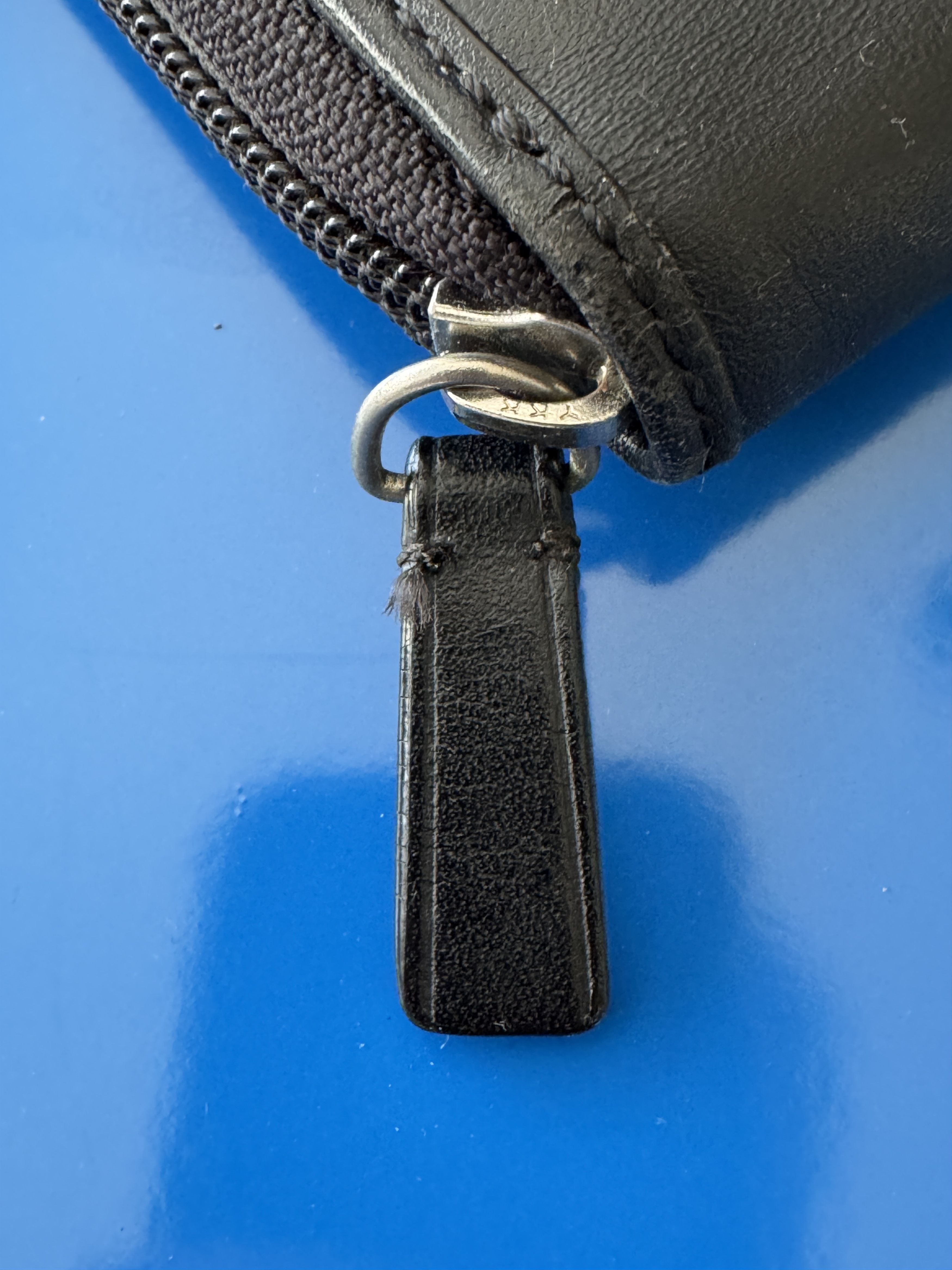 Coach Coach Black Leather Zip Portfolio Organizer – Excellent Cond Size ONE SIZE - 7 Thumbnail