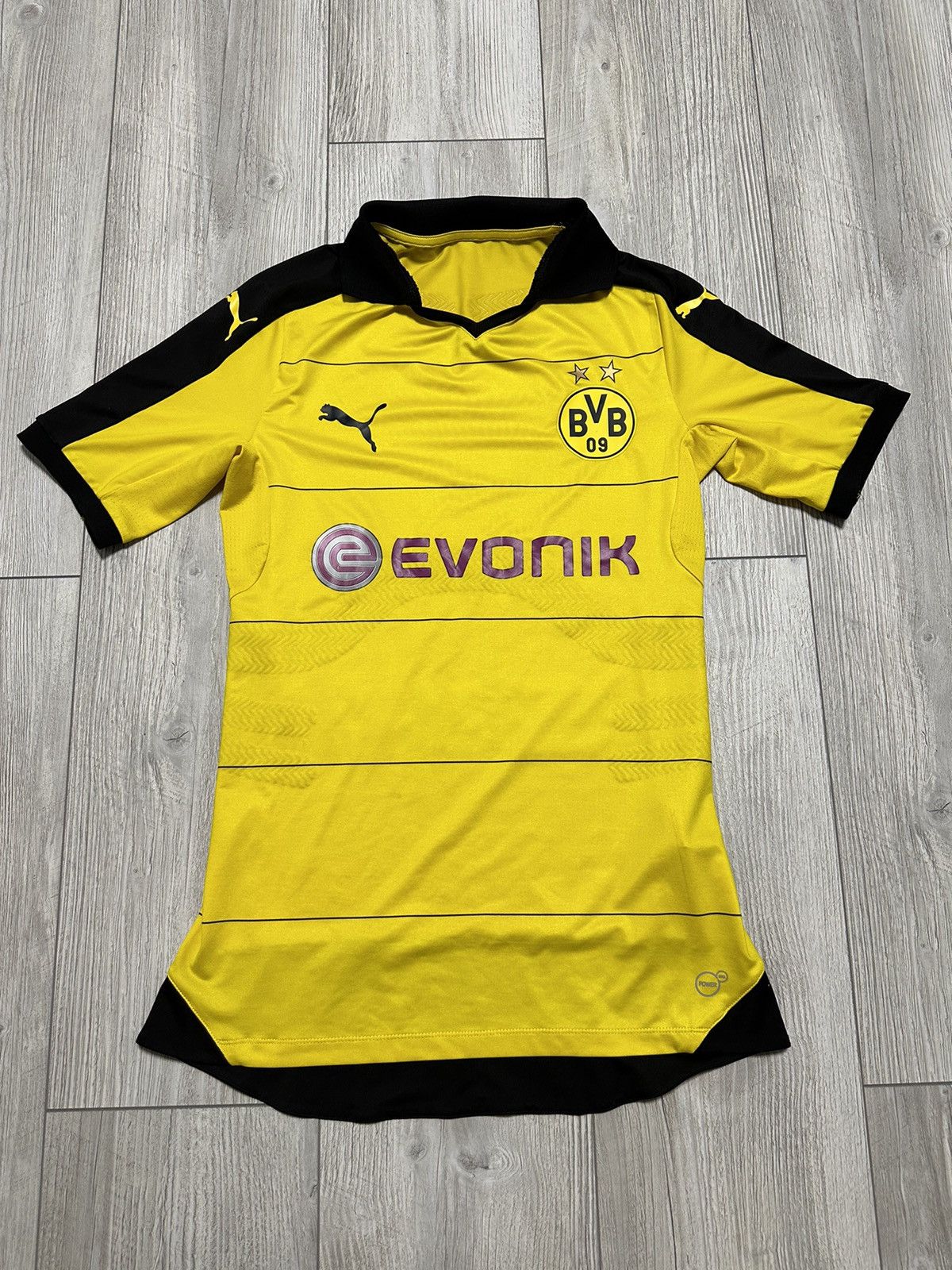 Puma 2015-16 Borussia Dortmund Puma Player Issue Home Shirt Size US M / EU 48-50 / 2 - 1 Thumbnail