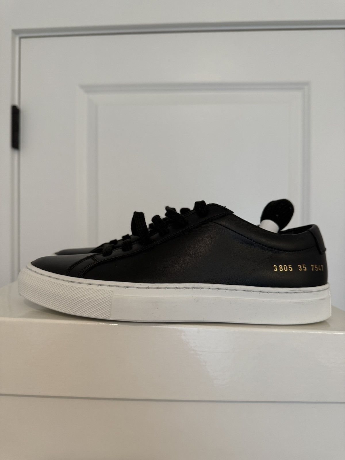 Common Projects Original Achilles Leather Sneakers Size US 5 / IT 35 - 1 Thumbnail