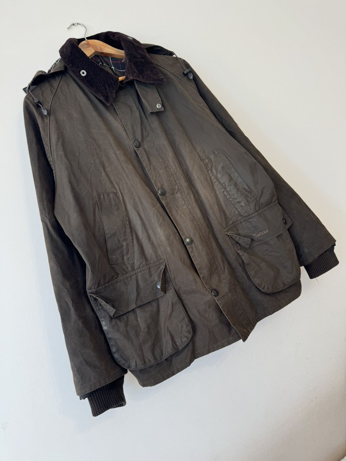 Barbour Barbour Classic Bedale Waxed Jacket Olive 48 Size US XL / EU 56 / 4 - 5 Thumbnail