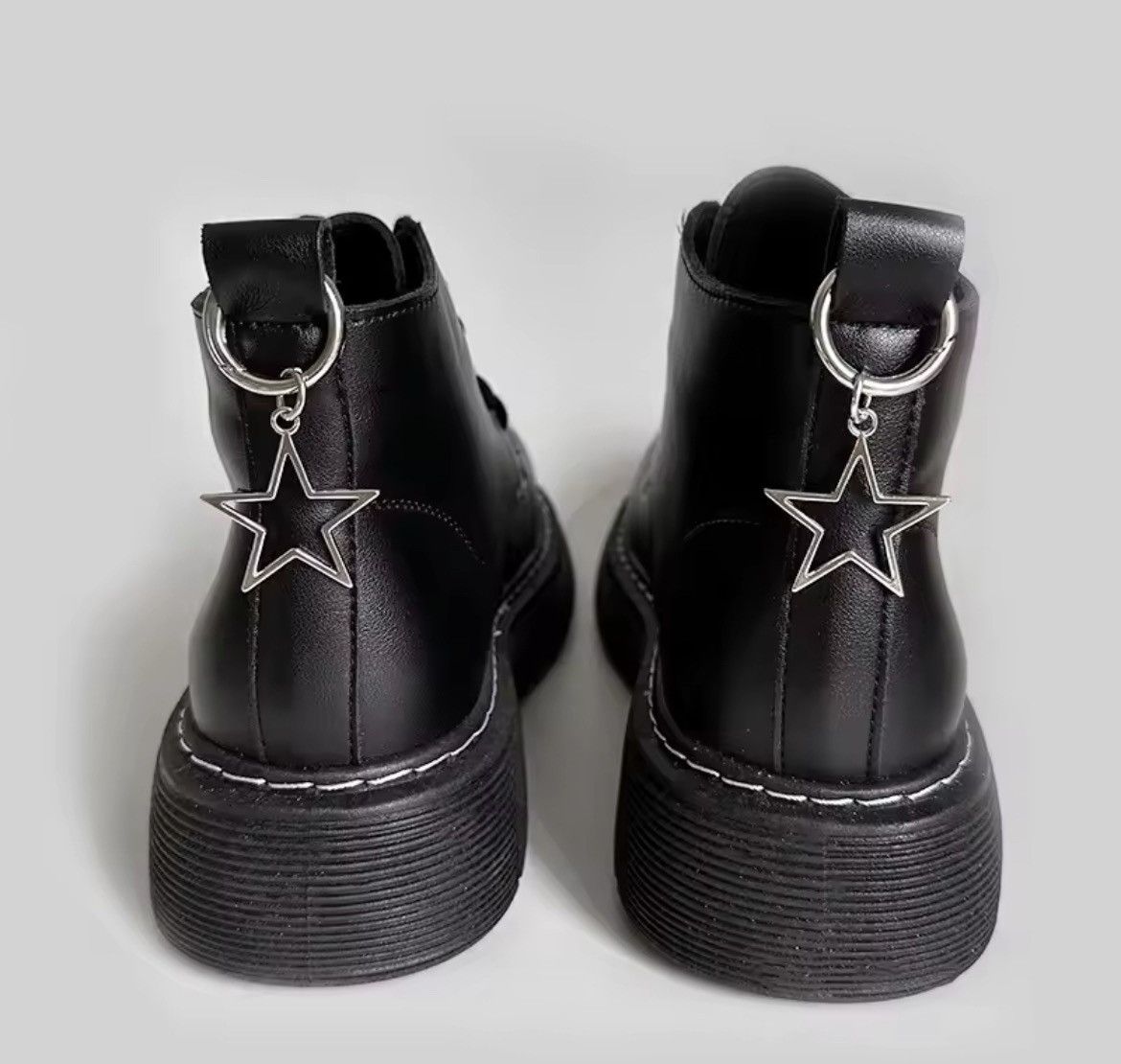 Jewelry Hollow Metal Stars Shoes Buckles Decoration Size ONE SIZE - 1 Thumbnail