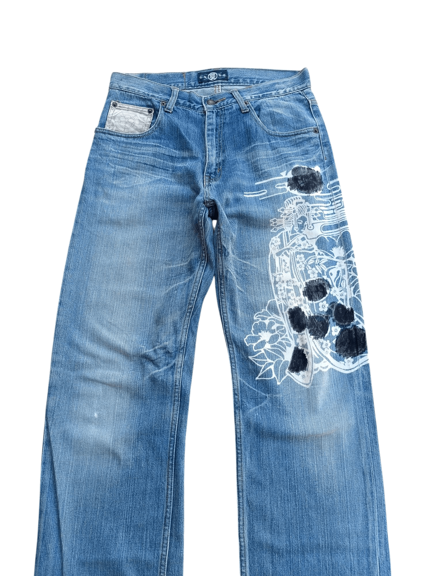 Japanese Brand Toyoten Shoten Japanese Brand Rare Design Jeans E273 Size US 30 / EU 46 - 2 Thumbnail