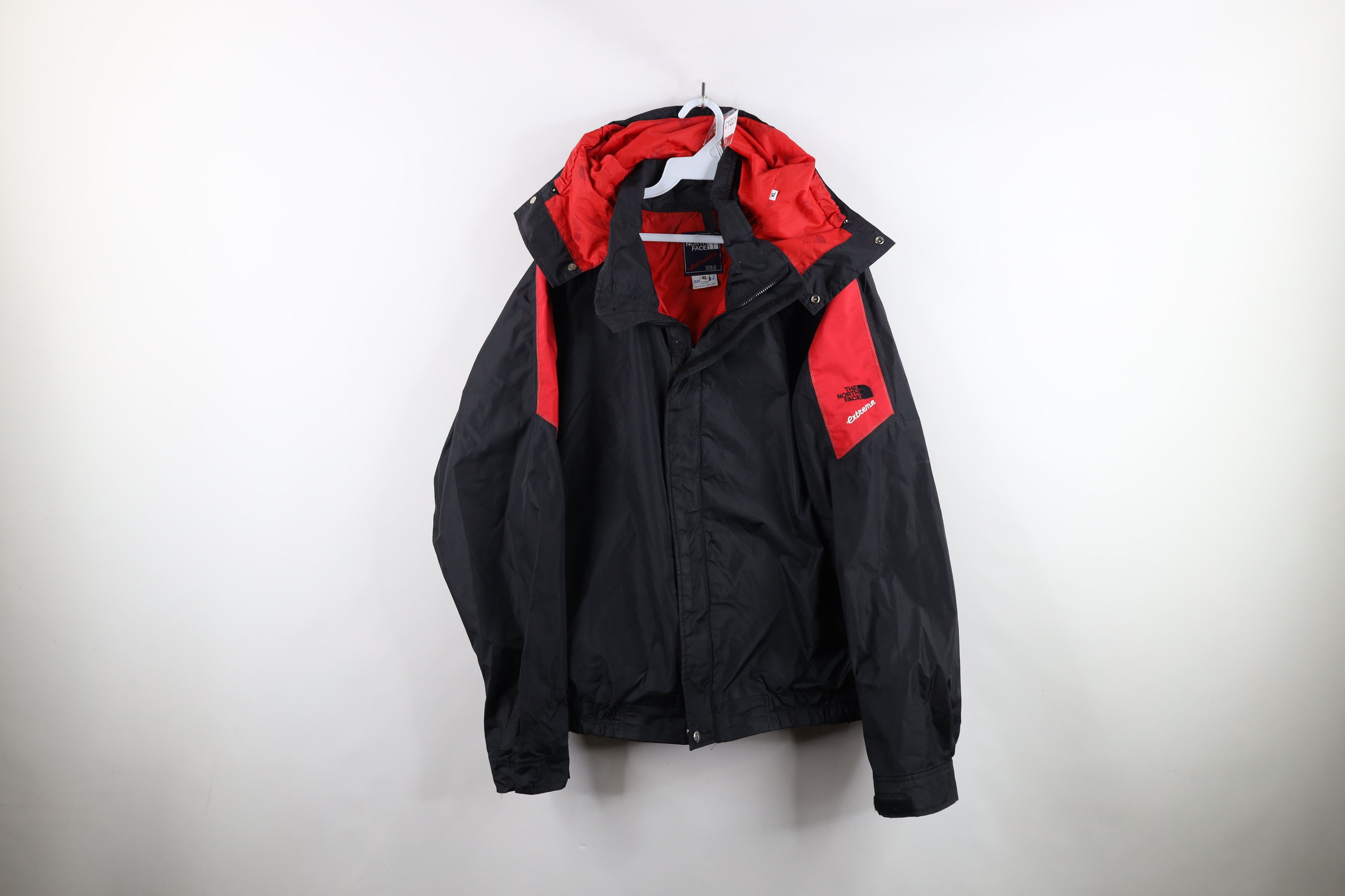The North Face × Vintage Vintage 80s 90s The North Face Waterproof Hooded Jacket USA Size US XL / EU 56 / 4 - 1 Thumbnail