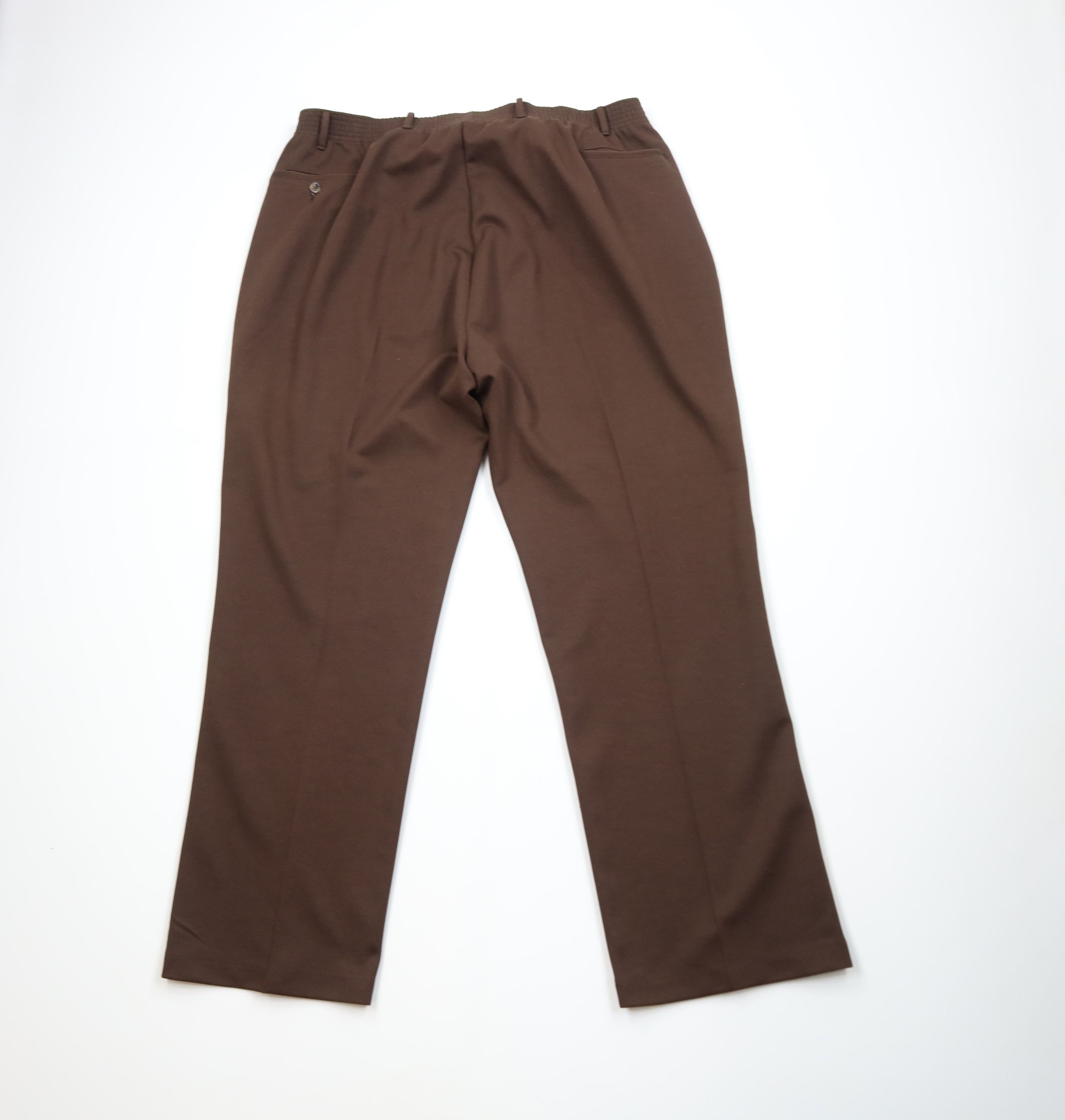 Vintage Vintage 70s Streetwear Wide Leg Bell Bottoms Pants Brown USA Size US 42 / EU 58 - 7 Thumbnail