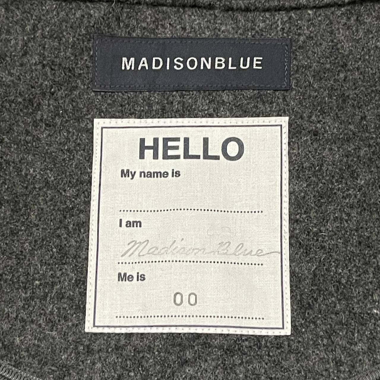 Japanese Brand Madison Blue Wool Hooded Jacket Size US S / EU 44-46 / 1 - 5 Thumbnail