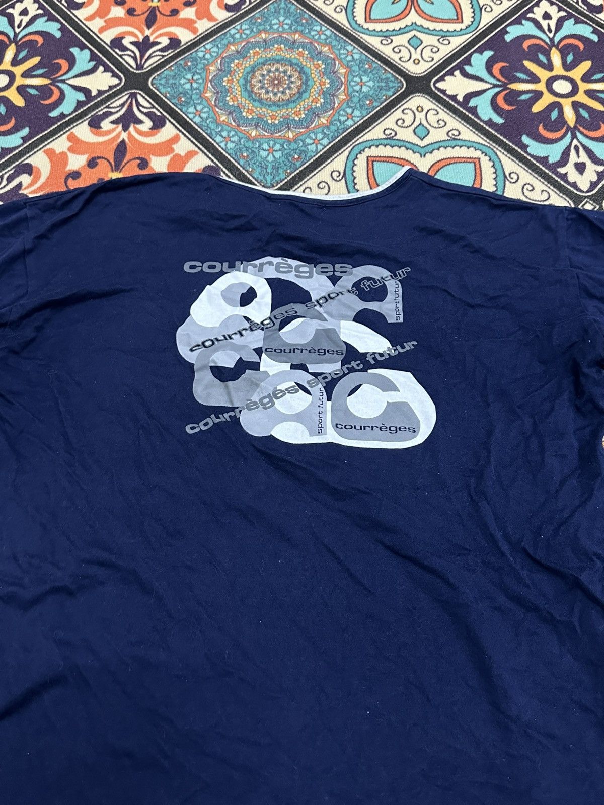 Courreges Vintage Courreges Sport Futur Tee Size M / US 6-8 / IT 42-44 - 8 Thumbnail