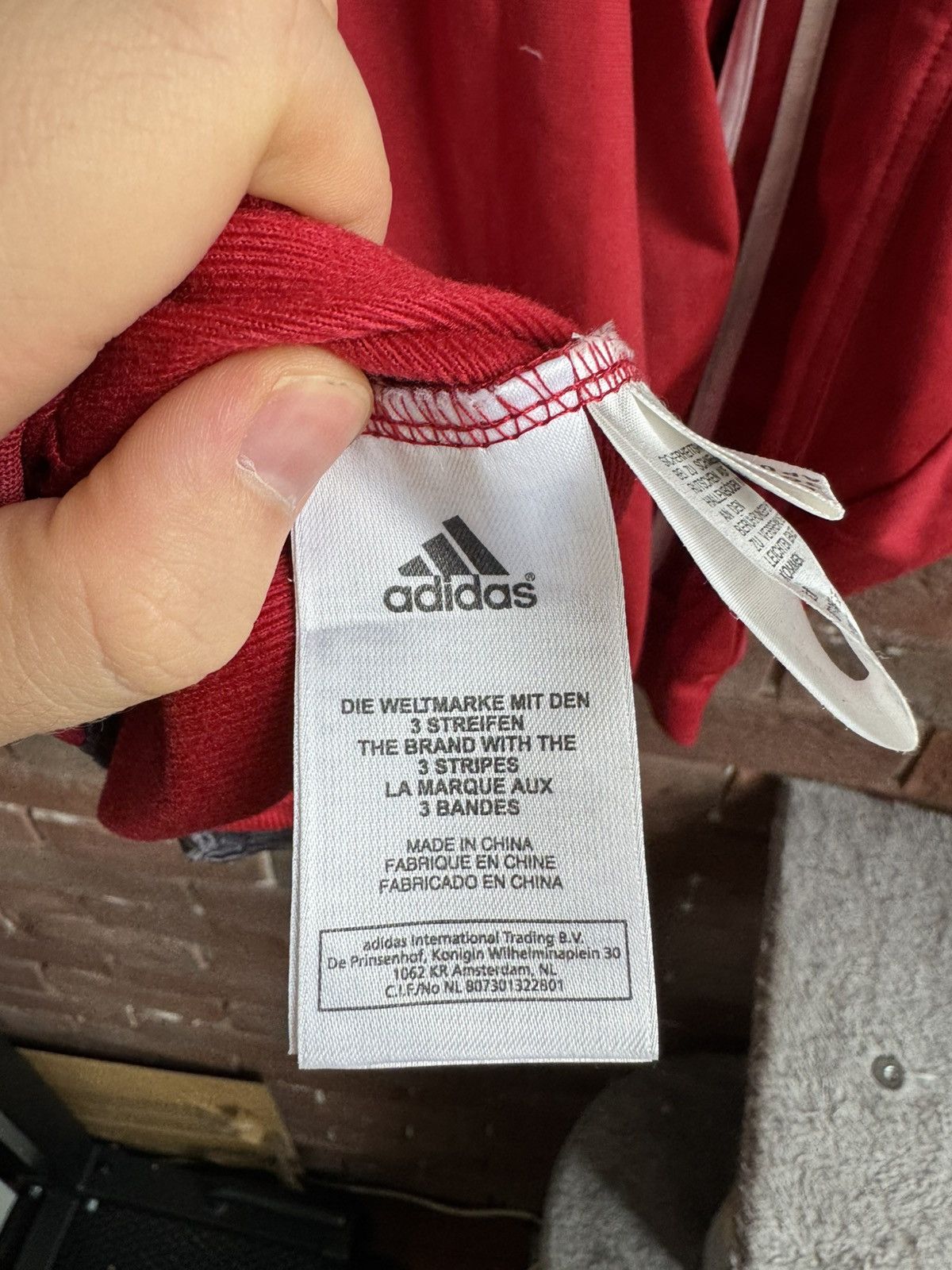 Adidas ADIDAS Dansk Boldspil Union Denmark Track Jacket Soccer 2004 Size US XXL / EU 58 / 5 - 11 Thumbnail