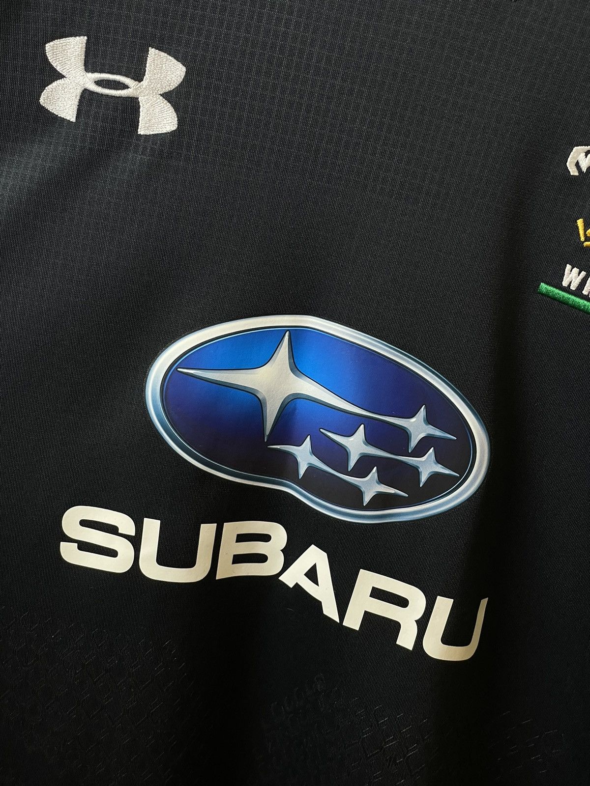 Under Armour Men's rugby T-shirt Under Armour WRU Subaru Size US XL / EU 56 / 4 - 3 Thumbnail