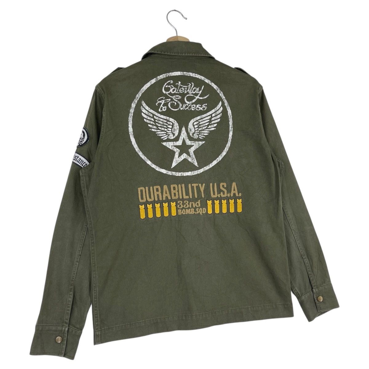 Flagstuff Flagstaff 33nd Bomb Shirt Jacket Size US M / EU 48-50 / 2 - 3 Thumbnail