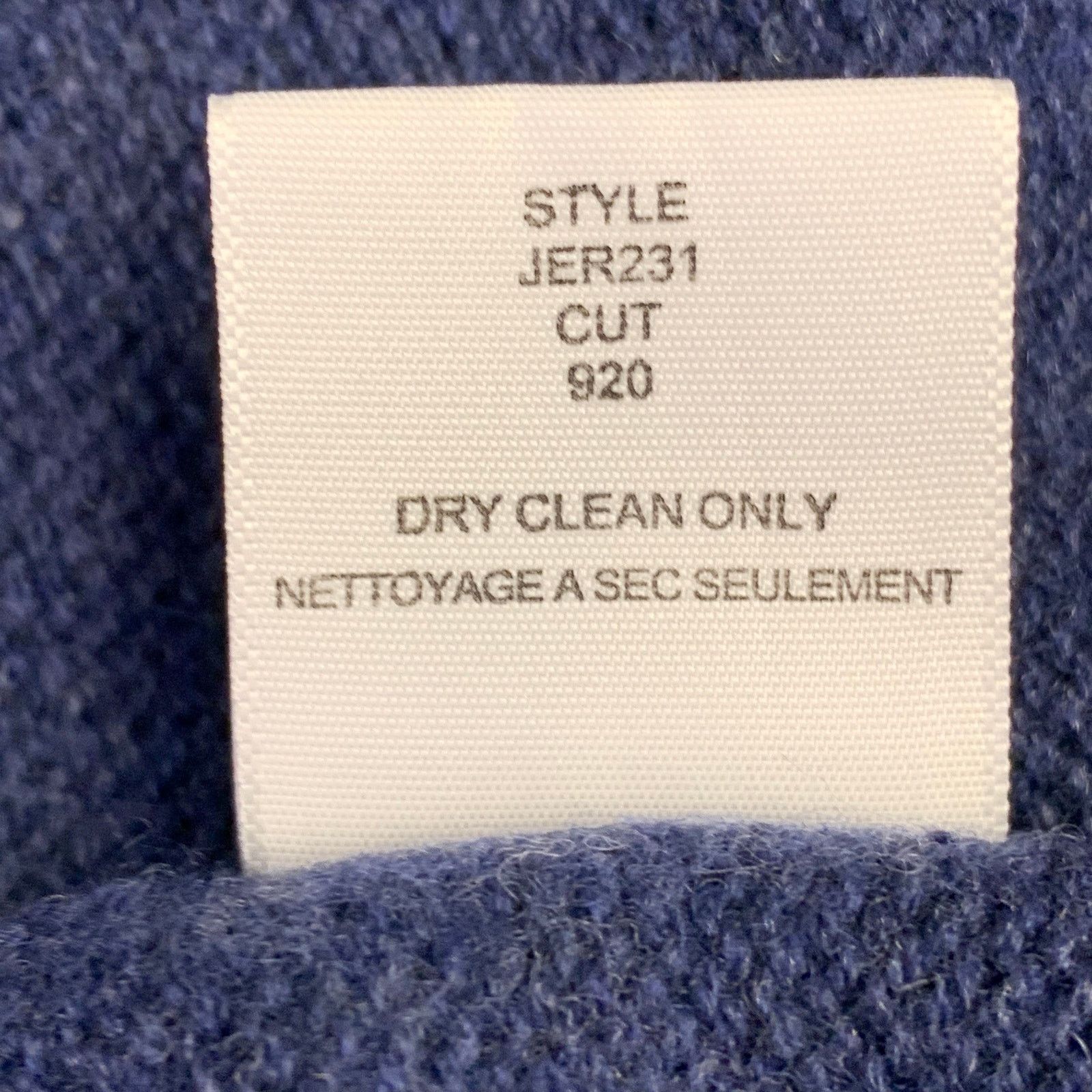 Brochu Walker Blue Cream Wool Cashmere Oversized Faux Layer Pullover Size S / US 4 / IT 40 - 7 Thumbnail