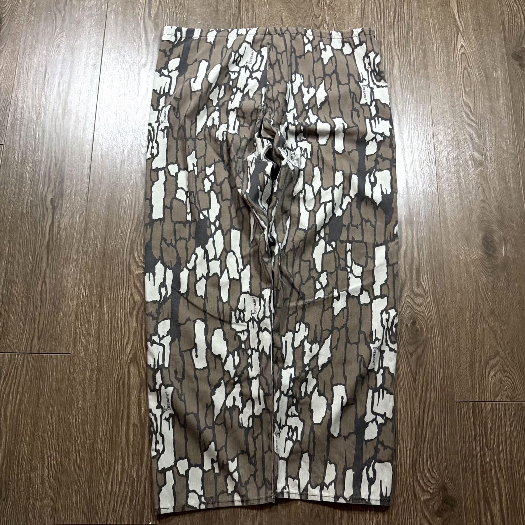 Vintage VINTAGE Trebark Camo Pants Mens Medium Brown Hunting Drawstring Relaxed Fit USA Pants Mens Medium Brown Camouflage Size US 31 - 5 Thumbnail