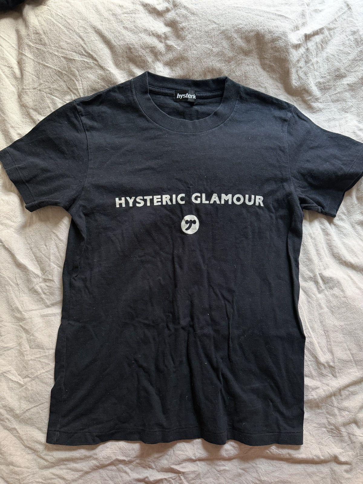 Rare Vintage Hysteric Glamour Logo T-Shirt (Black)