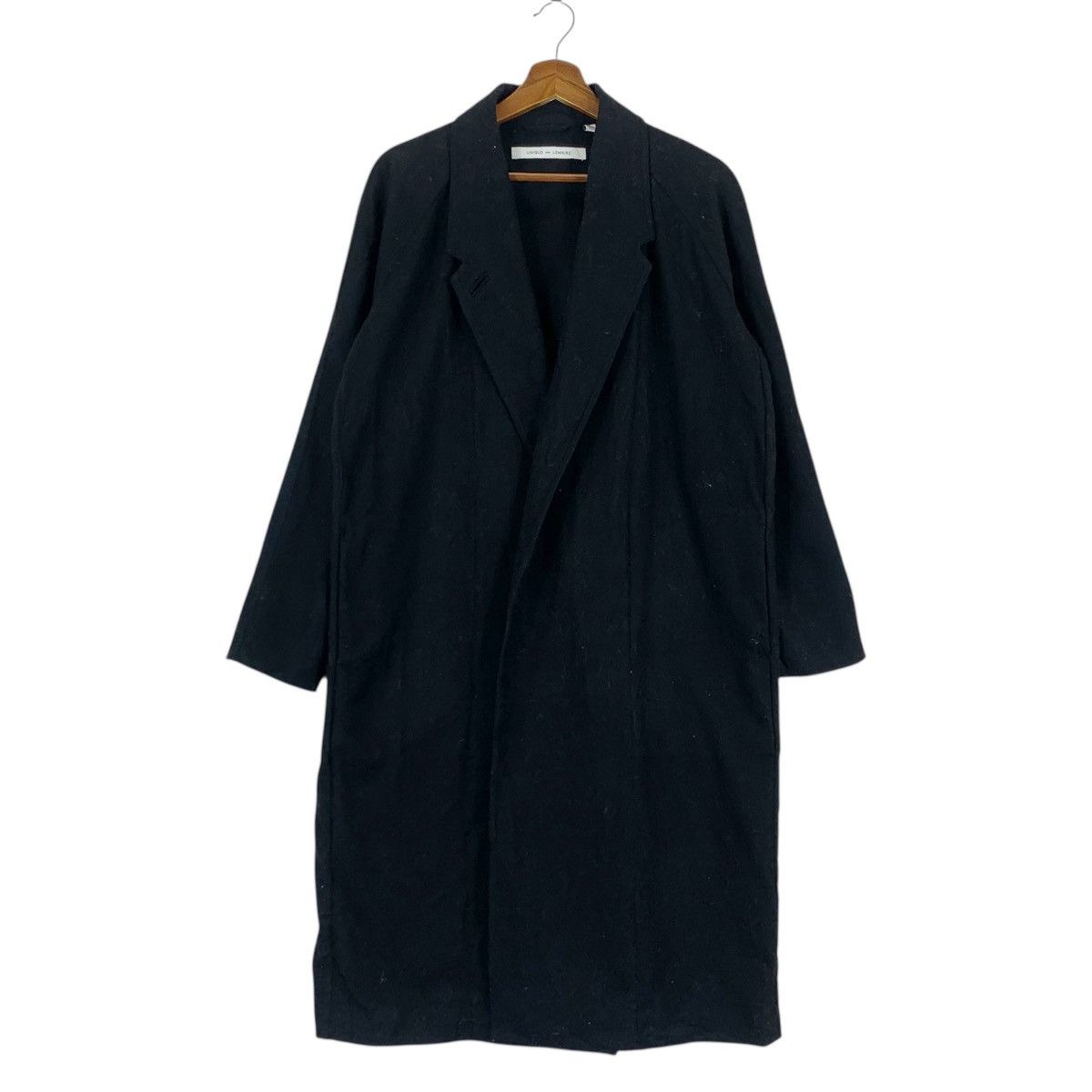 美品 LEMAIRE wrap coat black Men's Wrap Coat — Black – La Garçonne