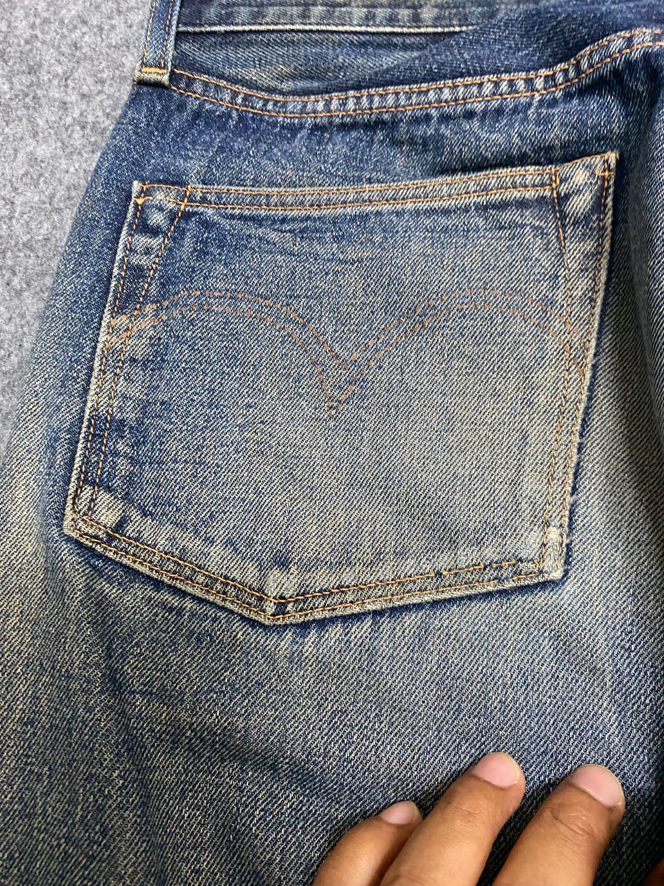 Kapital Vintage Levis 501xx Ww2 Selvedge Redline Distressed Denim Size US 30 / EU 46 - 20 Thumbnail
