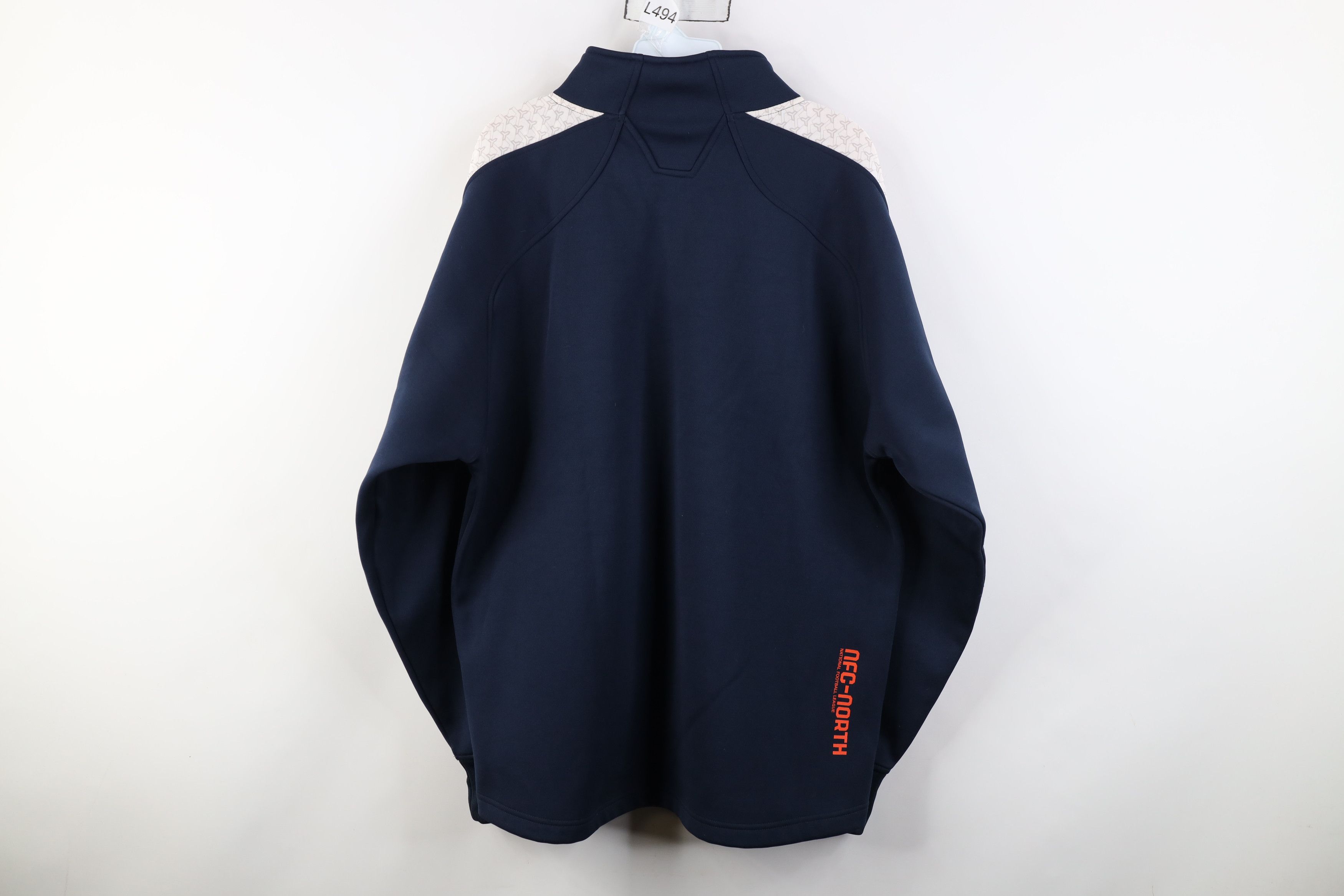 Reebok Vintage Reebok Football 1/4 Zip Pullover Sweatshirt Blue Size US M / EU 48-50 / 2 - 13 Thumbnail