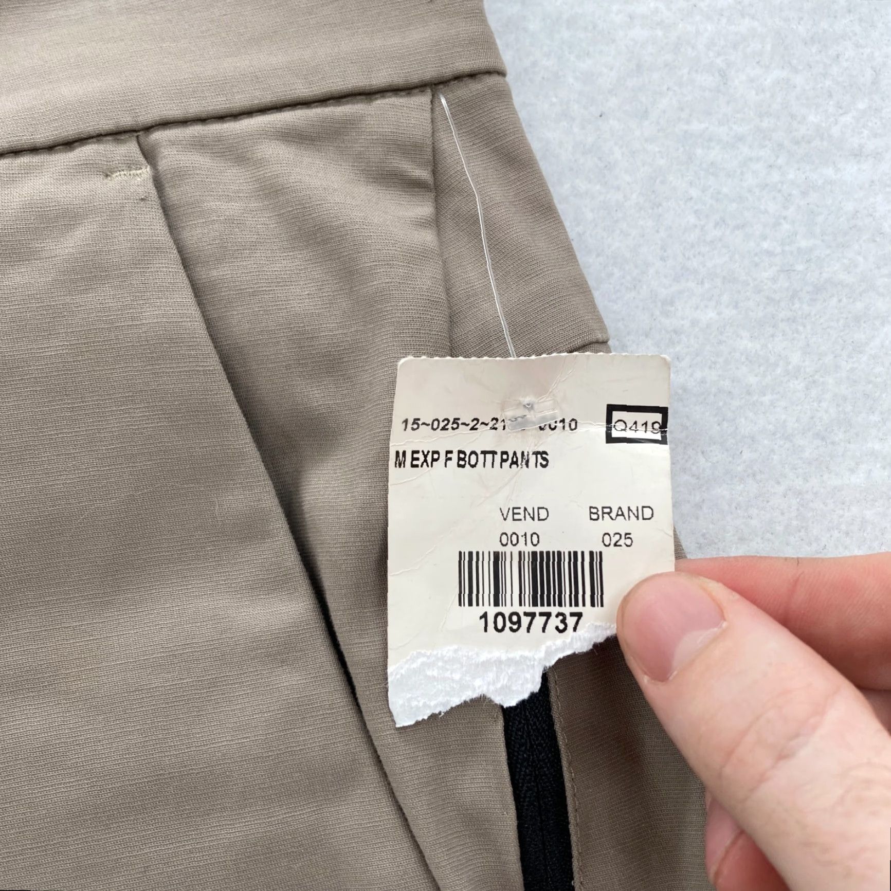 Express Express Pants Mens 40x27 Brown Slim Chino Stretch Fabric Tapered Leg Casual Pants Size US 40 / EU 56 - 4 Thumbnail