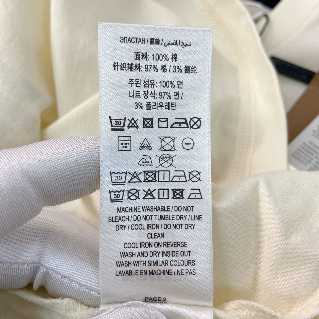Burberry Burberry Light Yellow AOP Tee XXS Size XXS / US 00 / IT 34 - 7 Thumbnail