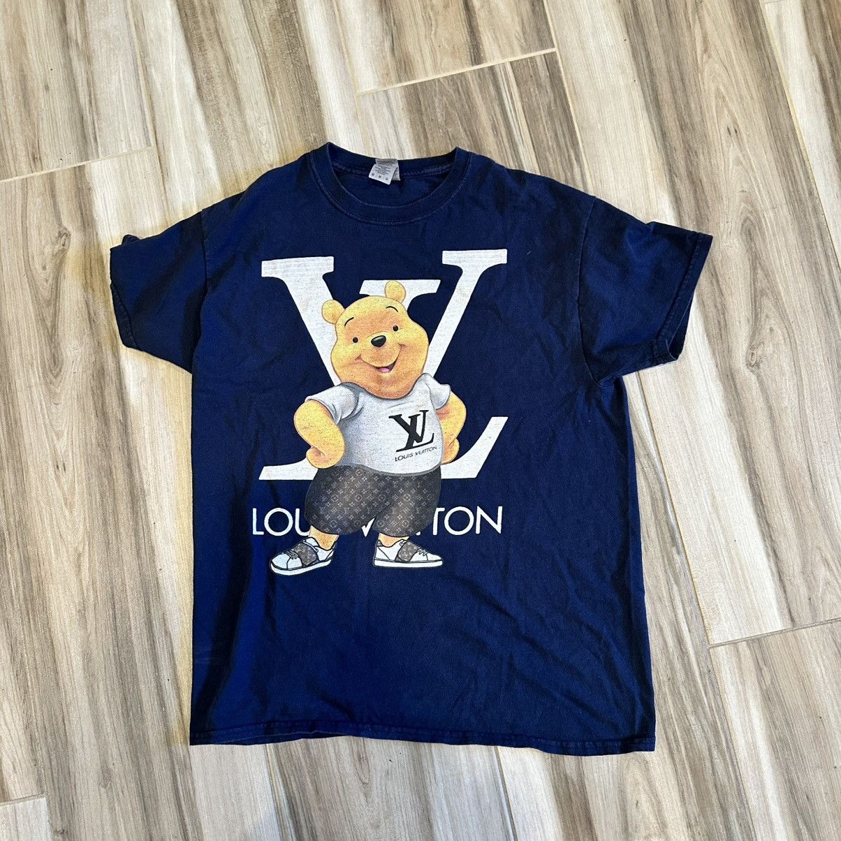 Designer × Gildan funny pooh tee Size US S / EU 44-46 / 1 - 1 Thumbnail