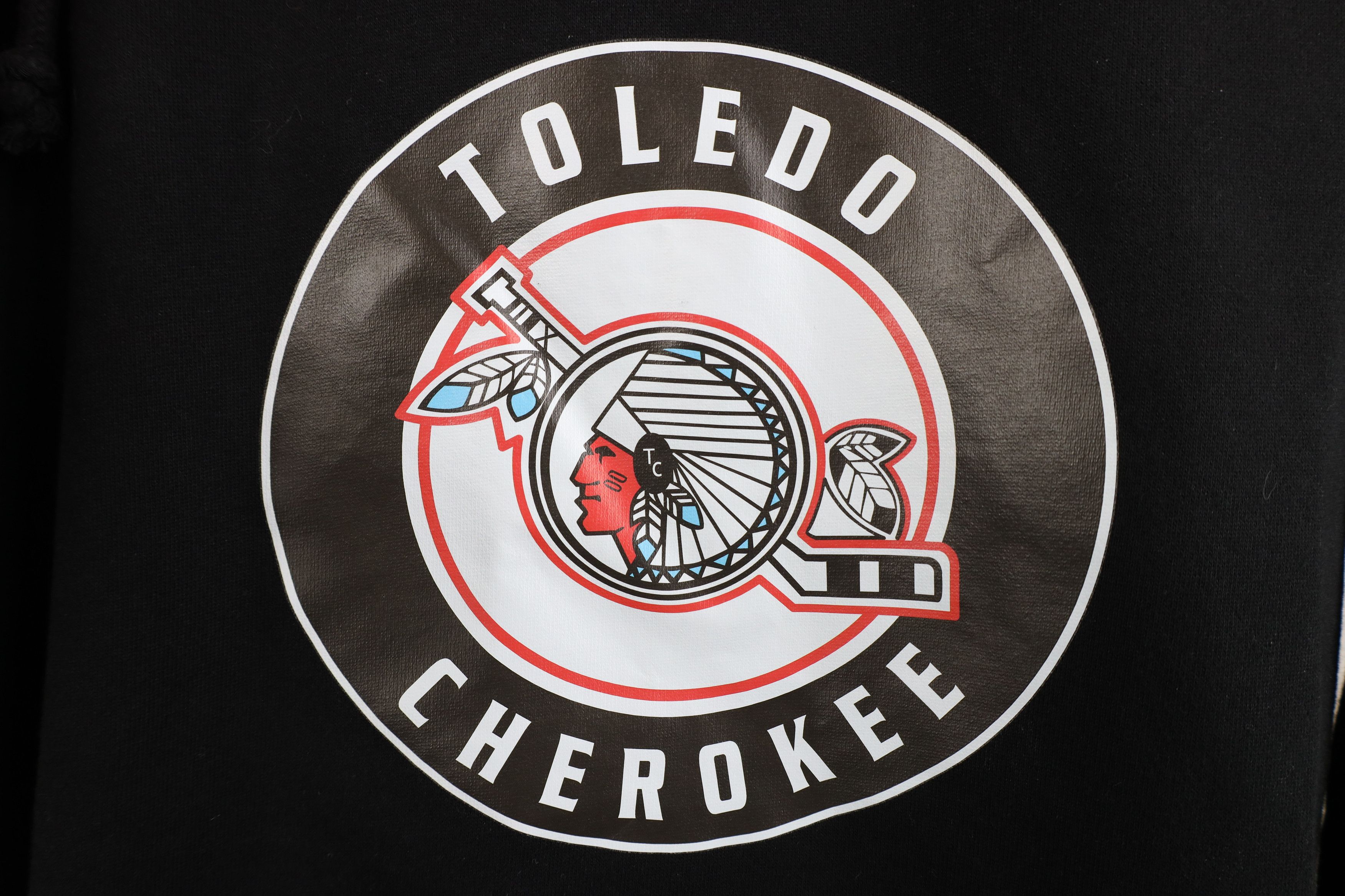 Vintage New CCM Hockey Toledo Cherokee Hoodie Sweatshirt Black Size US M / EU 48-50 / 2 - 5 Thumbnail